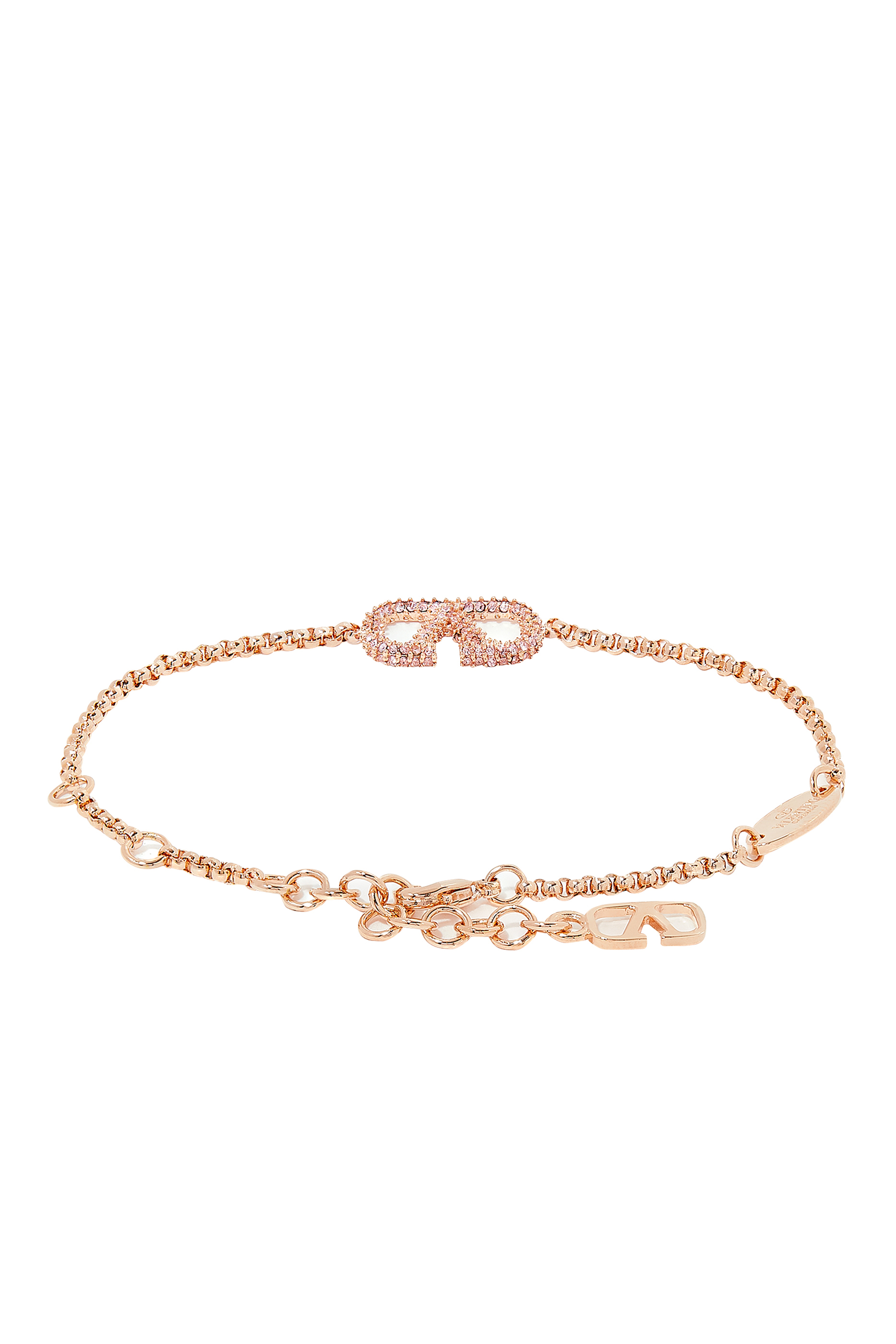 Valentino Garavani V Logo Middle East Exclusive Chain Bracelet