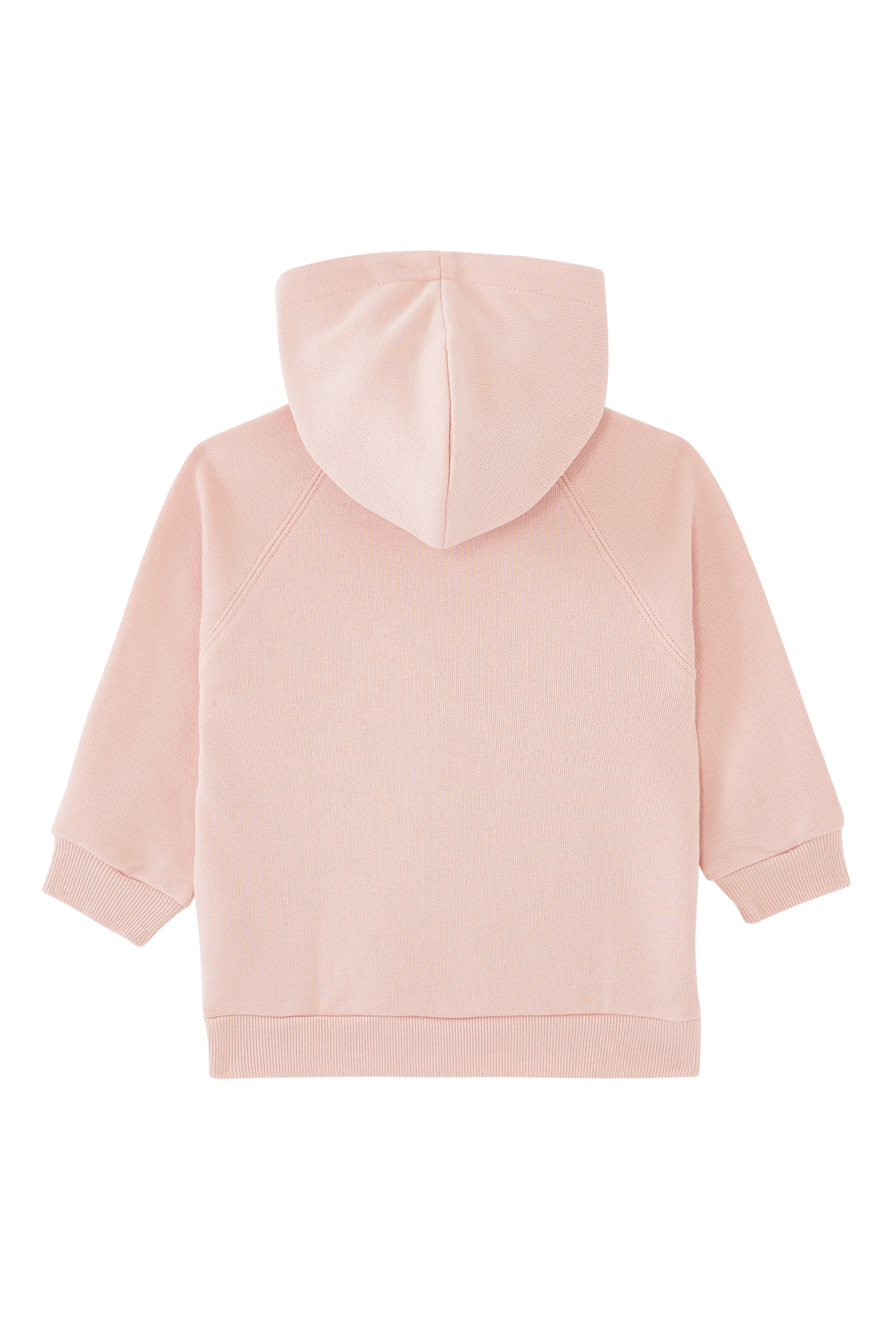 Kids Logo Embroidered Zip-Up Hoodie