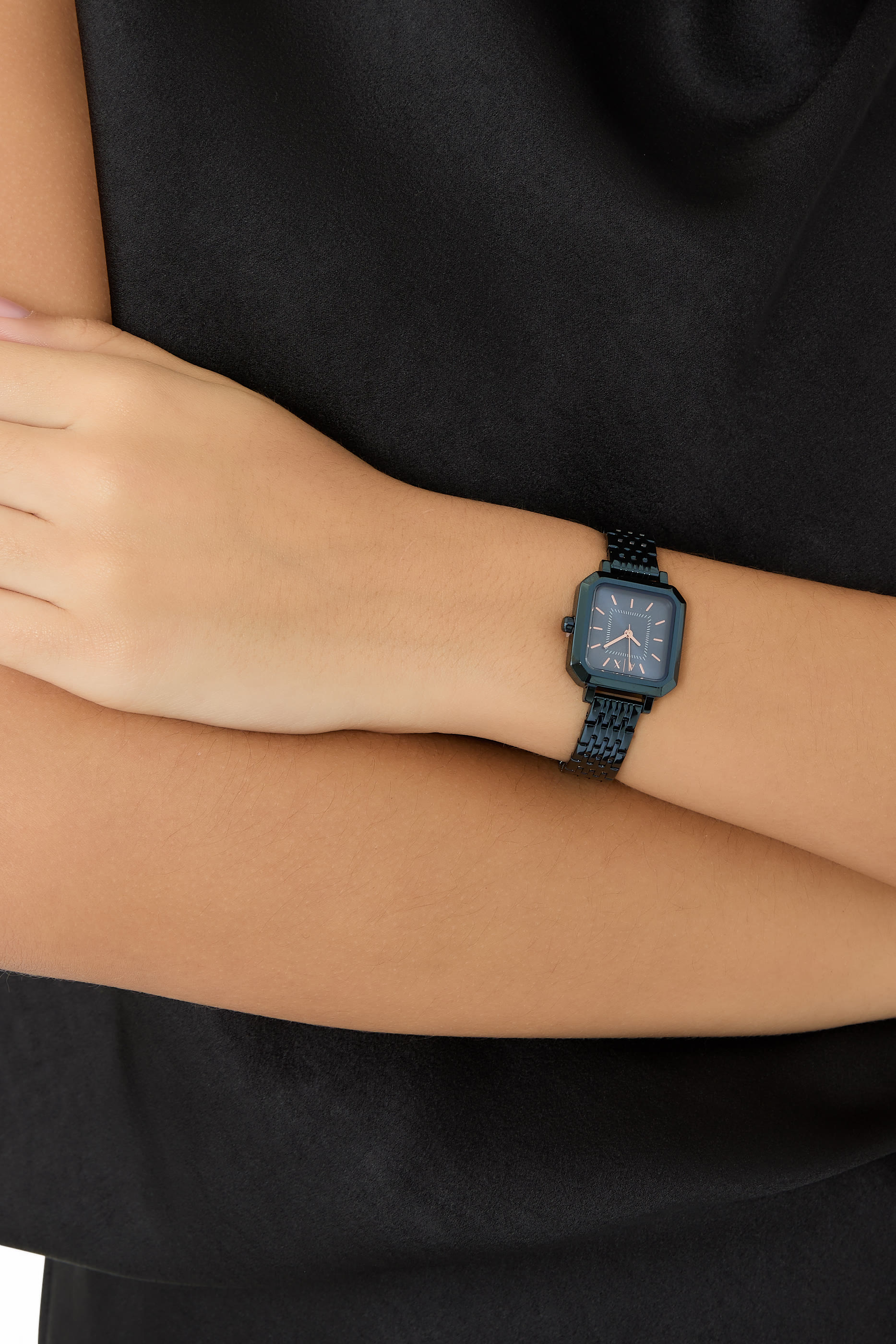 Leila Stainless Steel Watch, 27x26mm