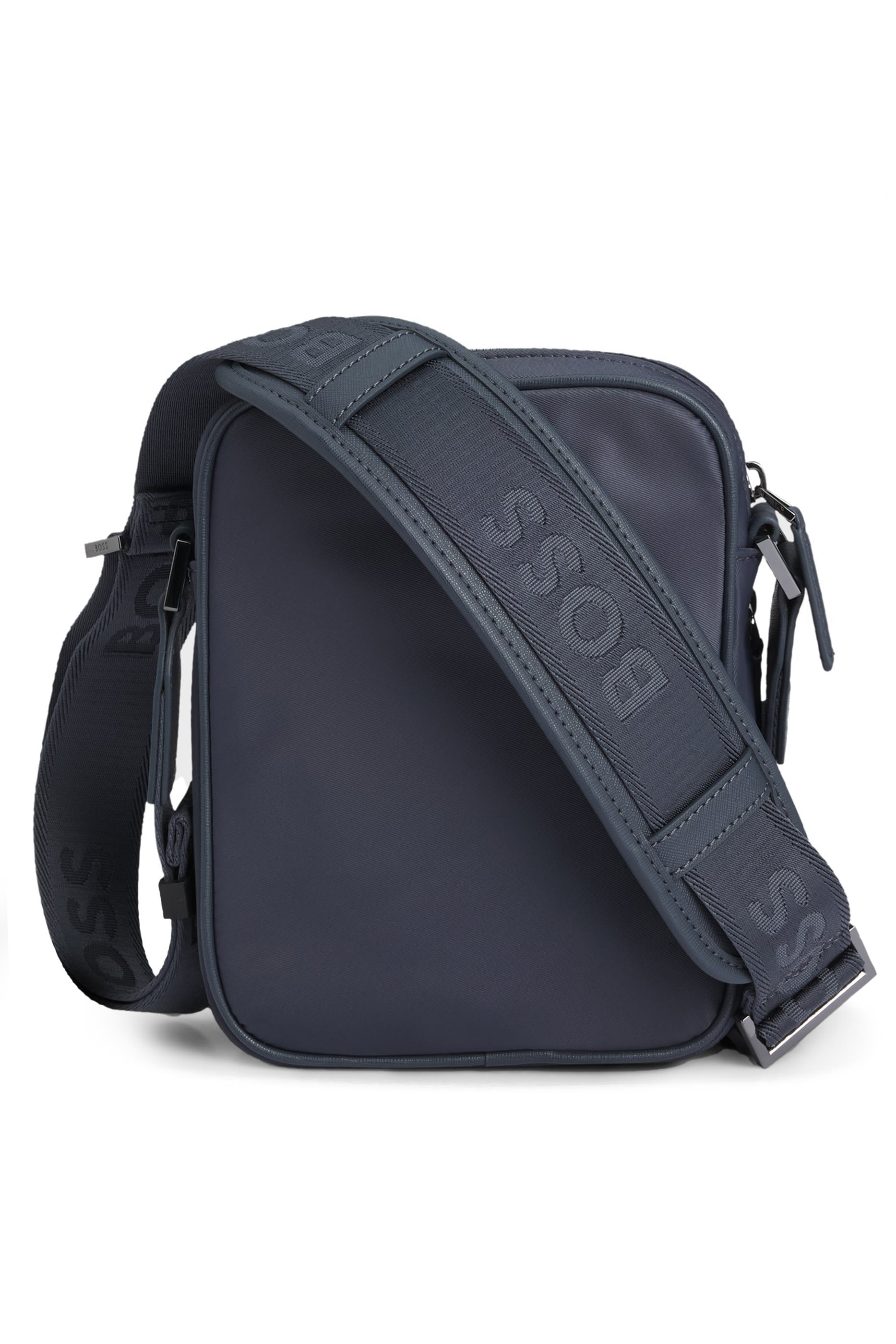 Twill Reporter Bag with Double B