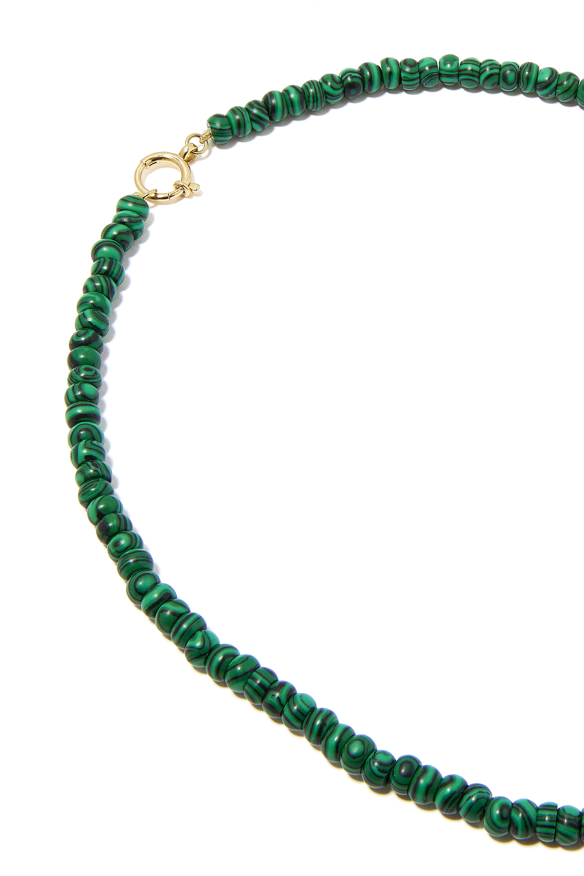 Malachite Beaded Necklace
