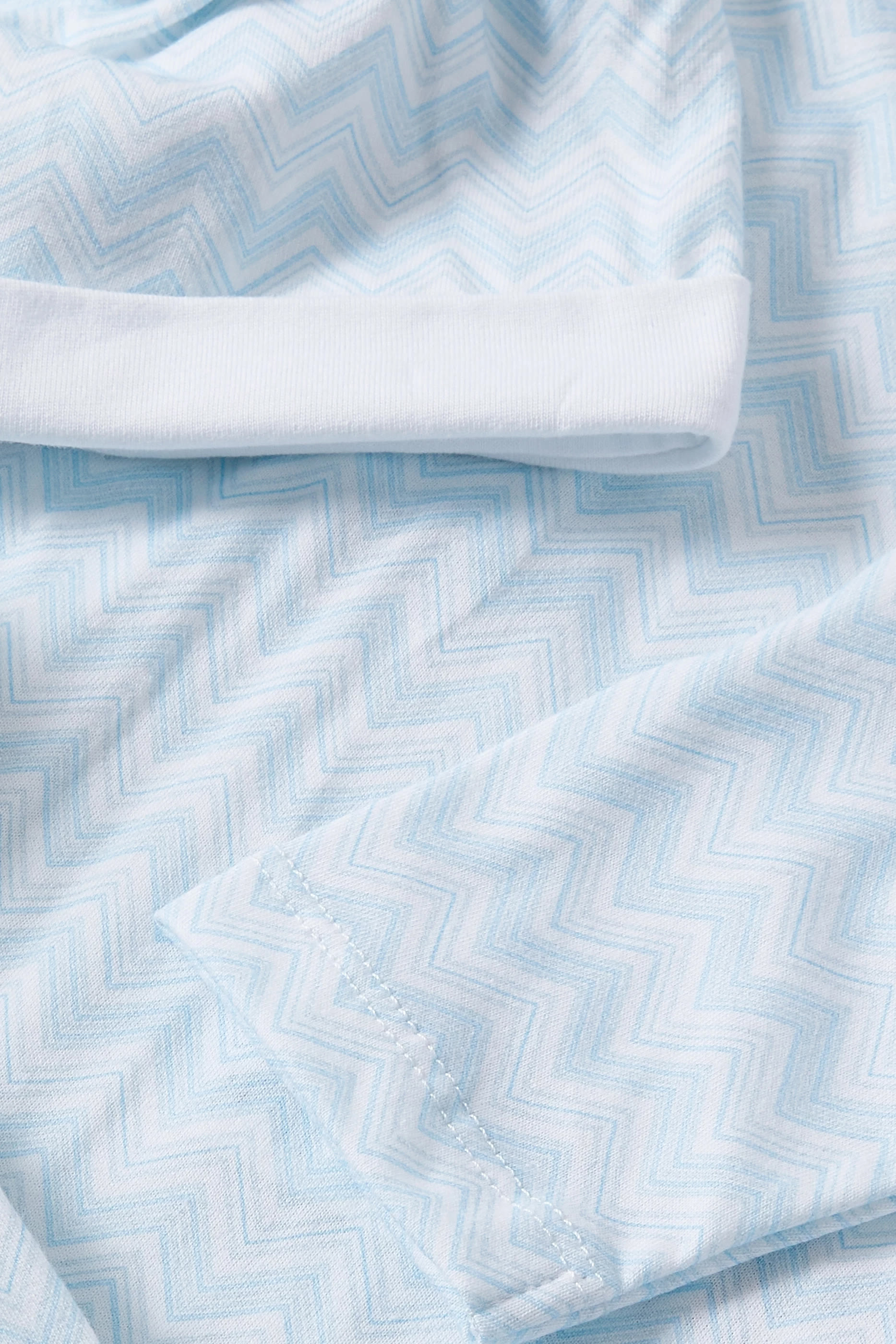 Kids Zigzag-Print Bodysuit & Beanie Set