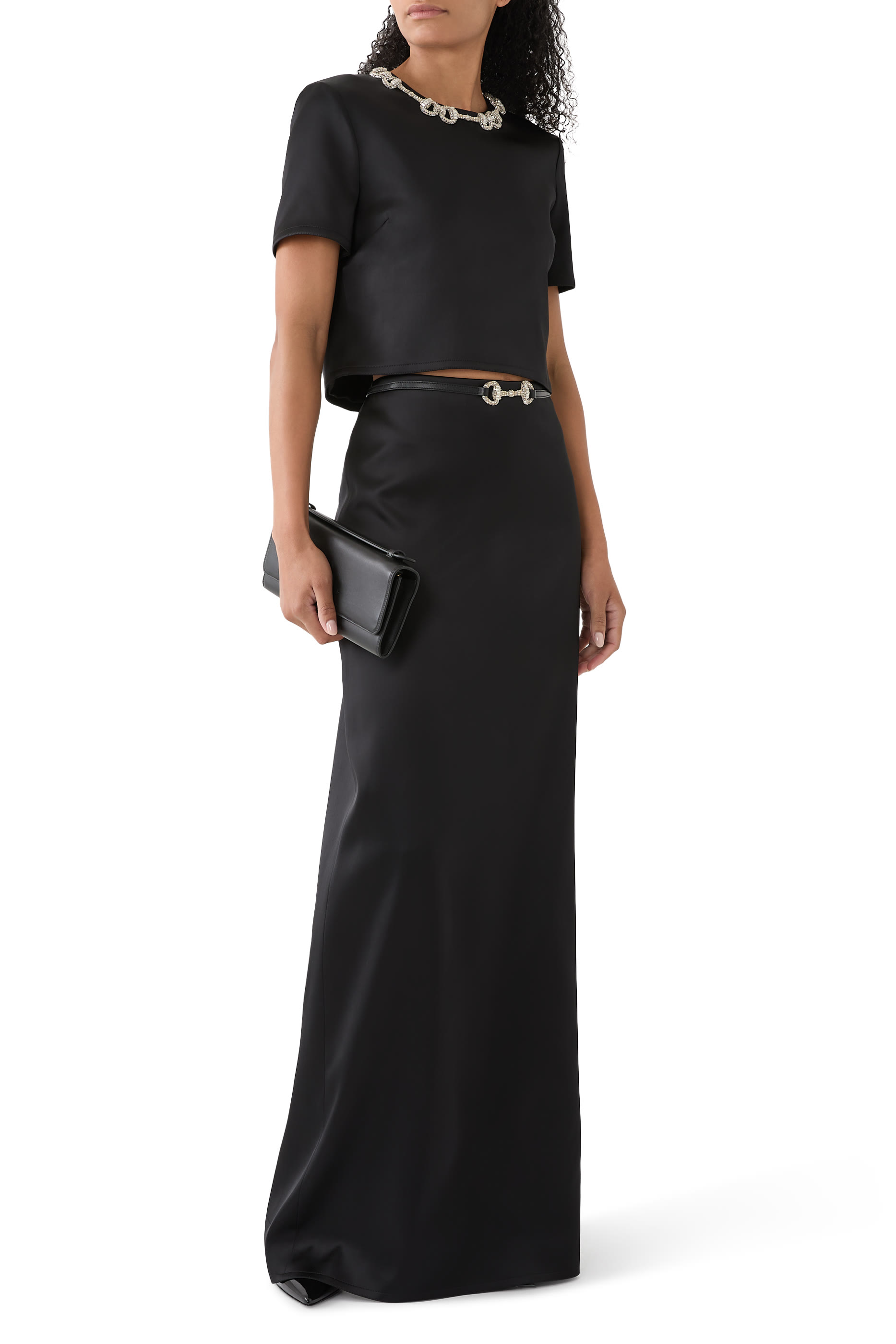 Stretch Viscose Duchess Top