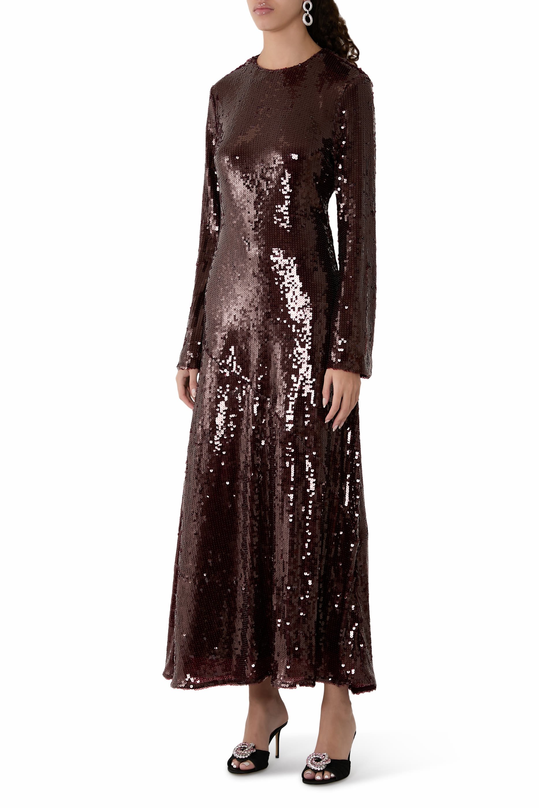 Sequin Maxi Dress