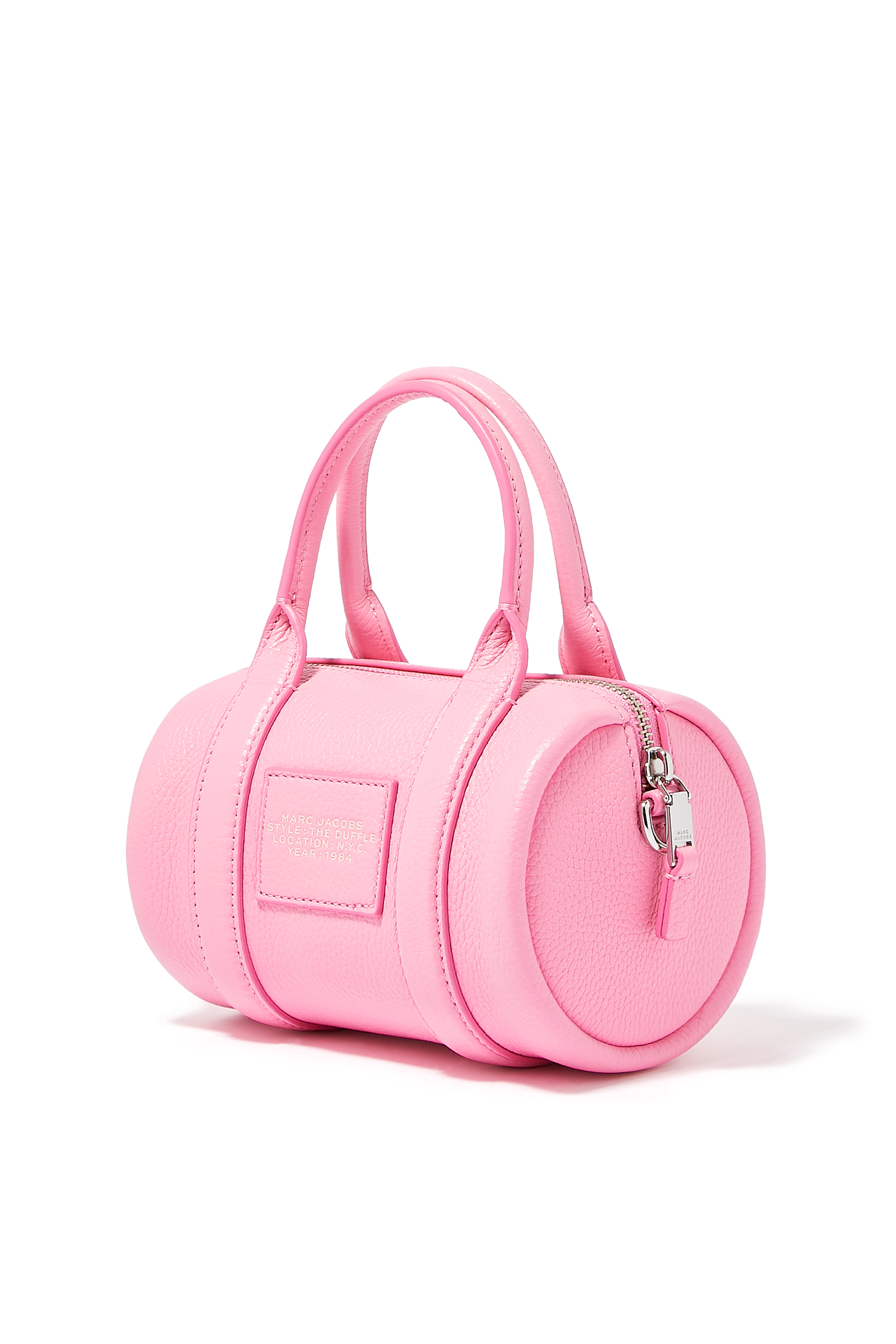 Leather Mini Duffle Bag