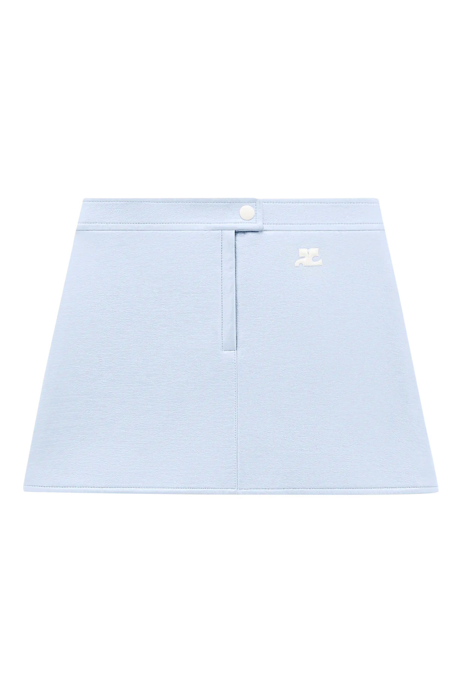 Reedition Vinyl Mini Skirt