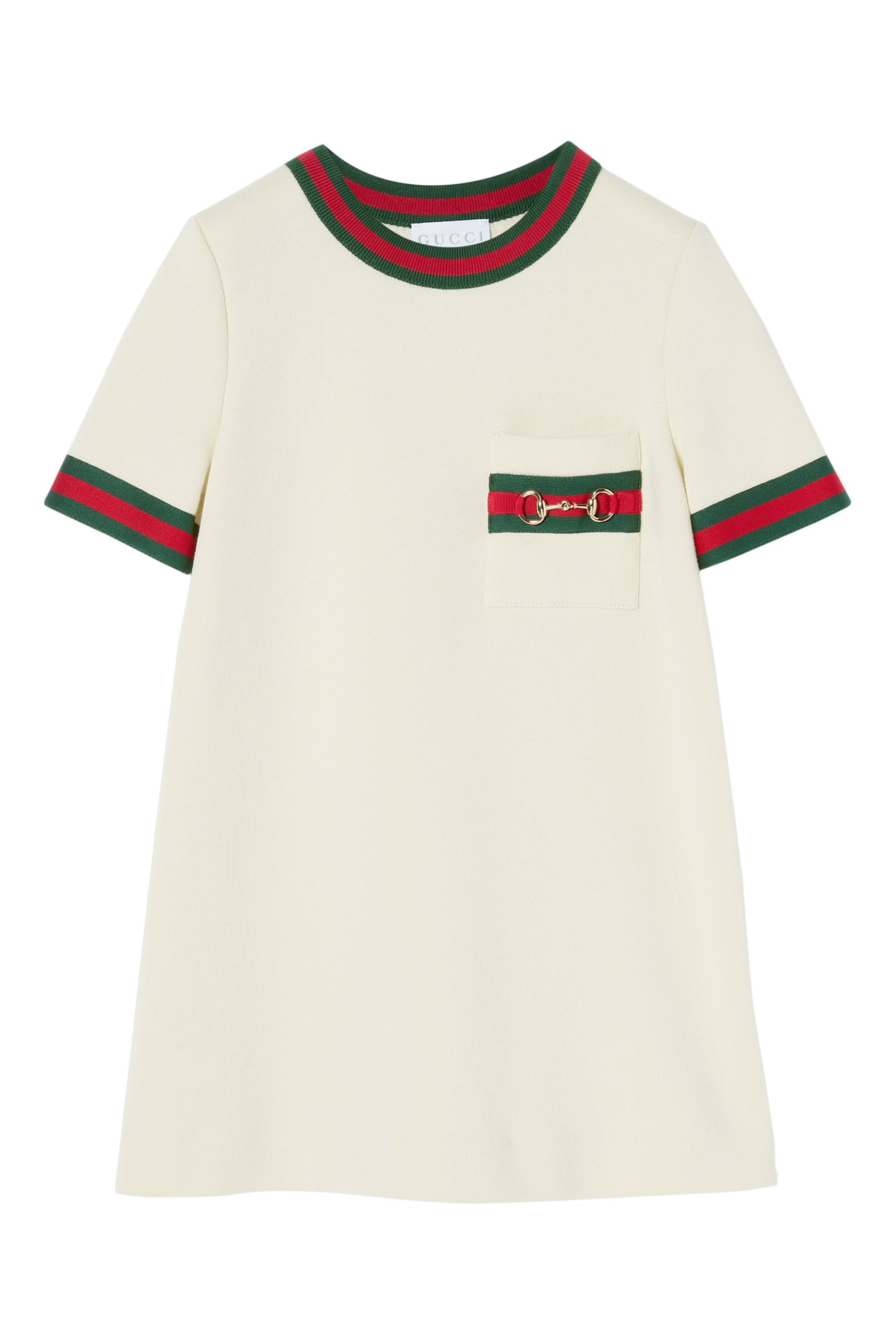 Kids Horsebit Cotton Dress