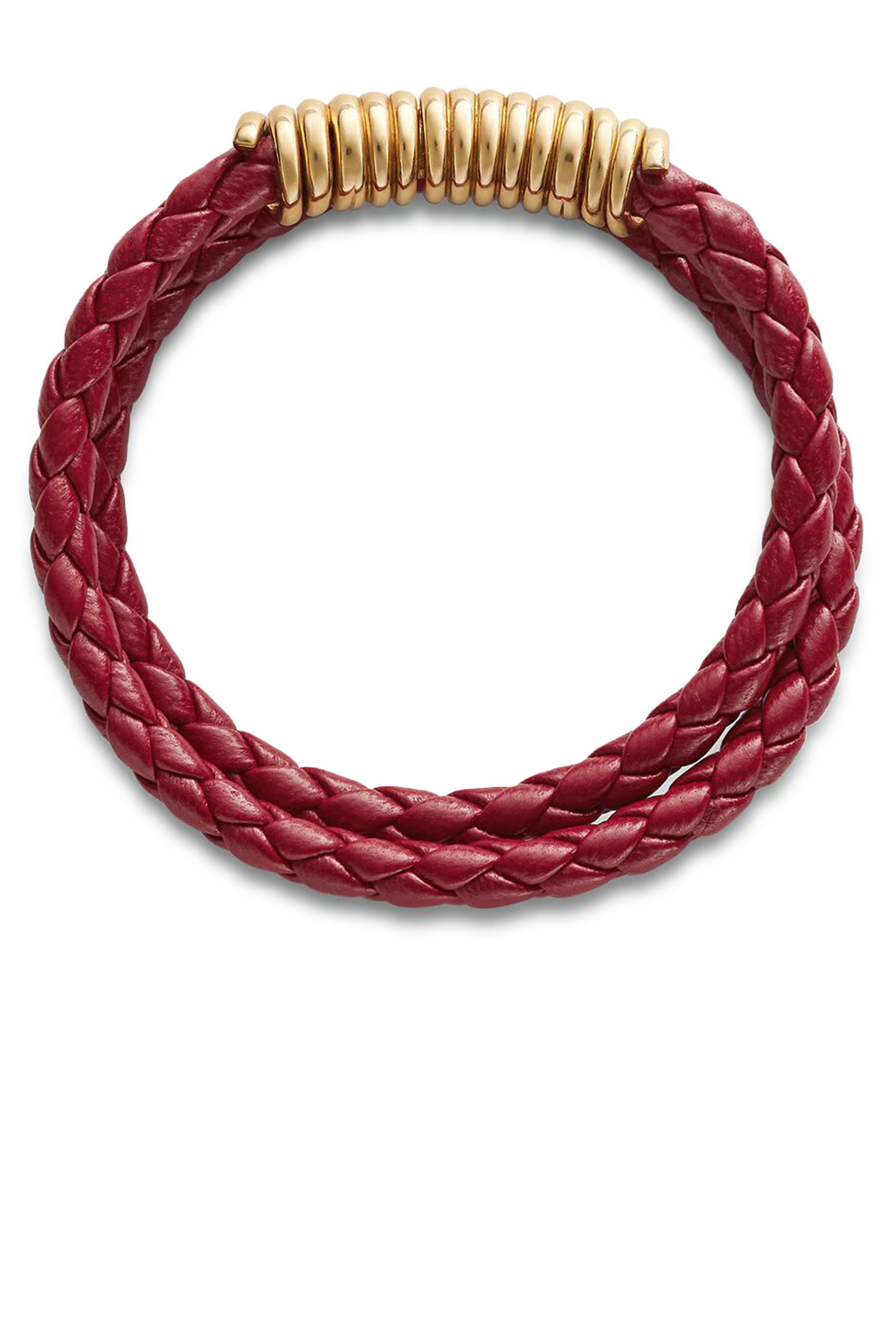 Curl Bracelet, Sterling Silver & Nappa Leather