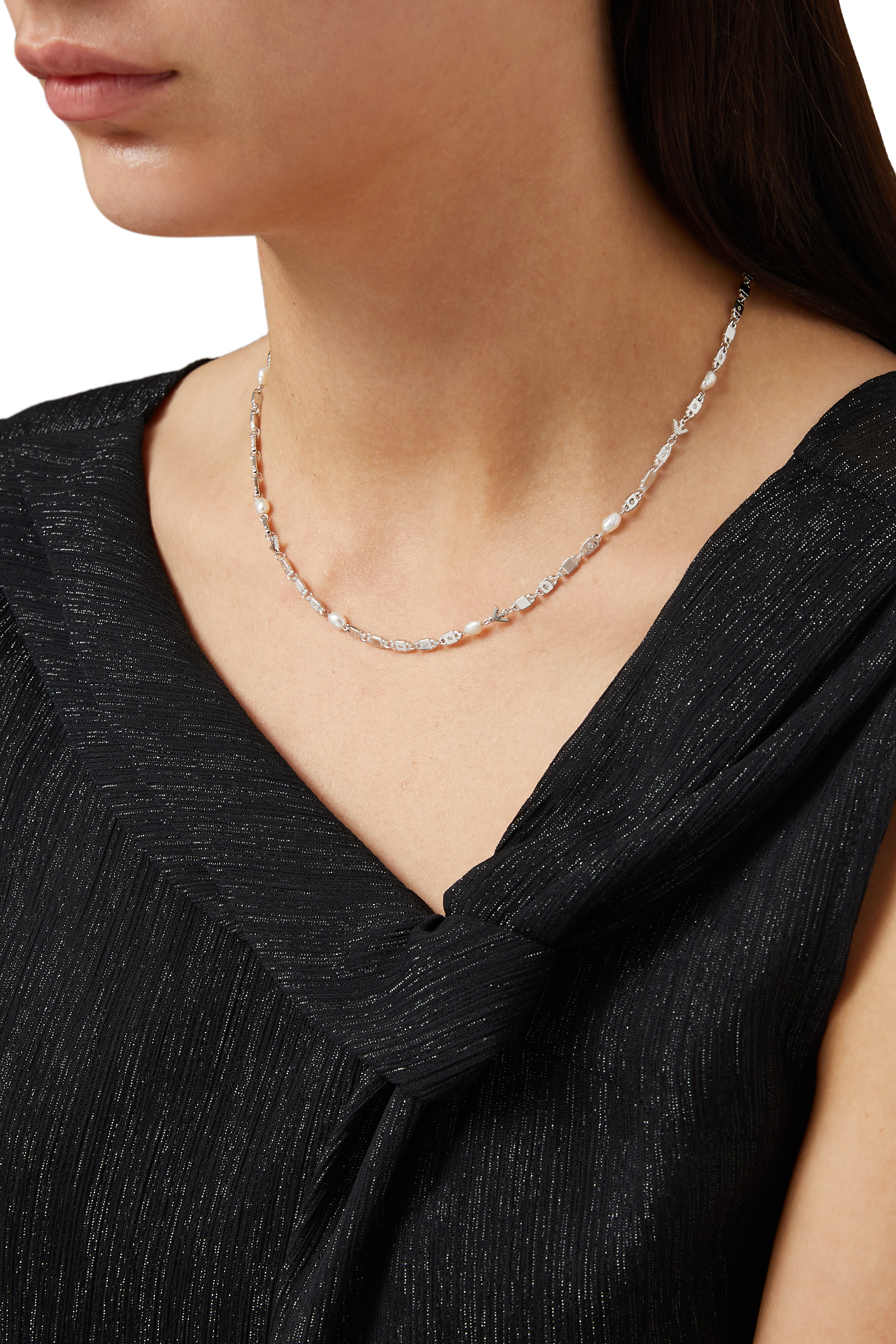 Eagle Essential Necklace, Sterling Silver