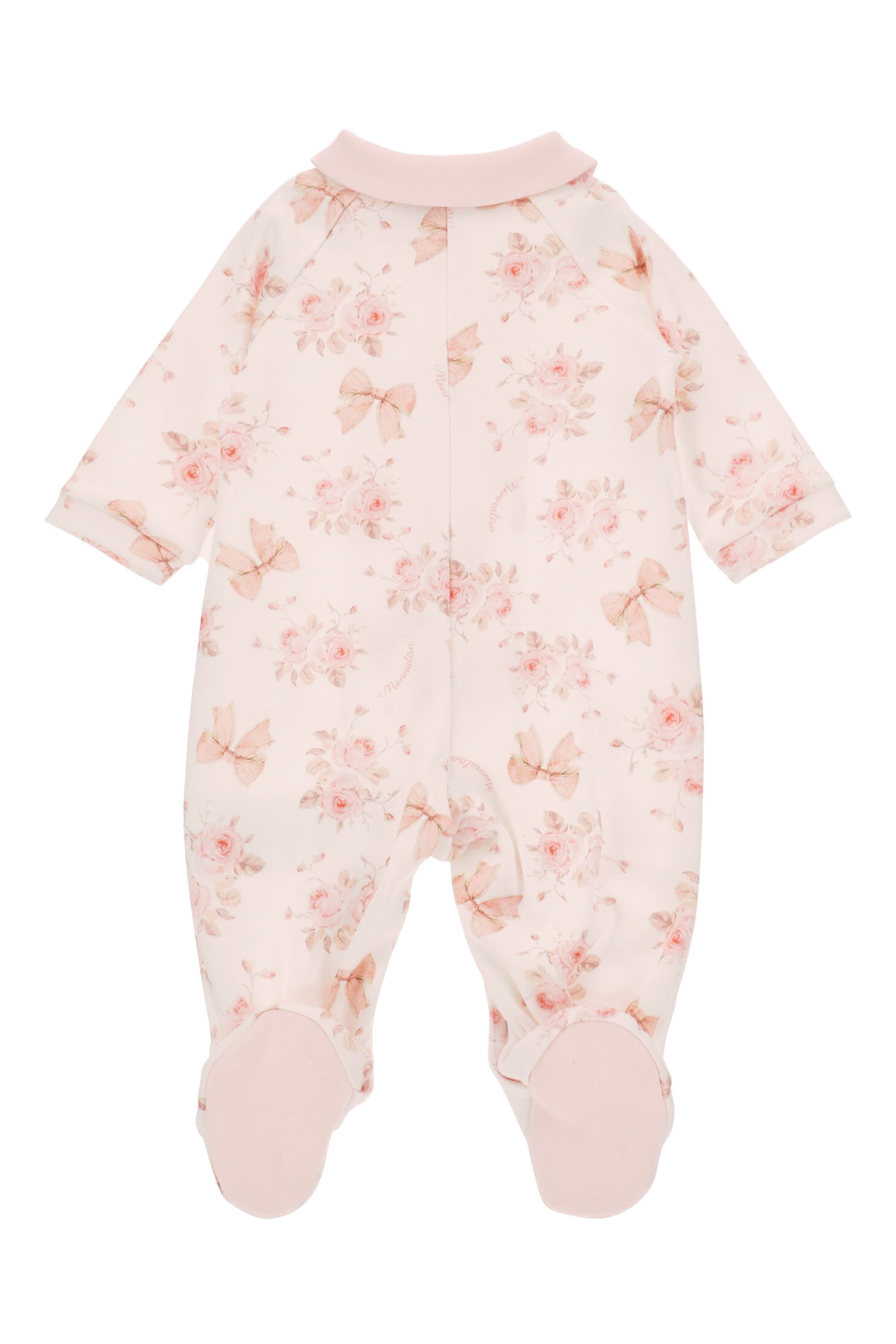Kids Bow & Flower Printed Bodysuit