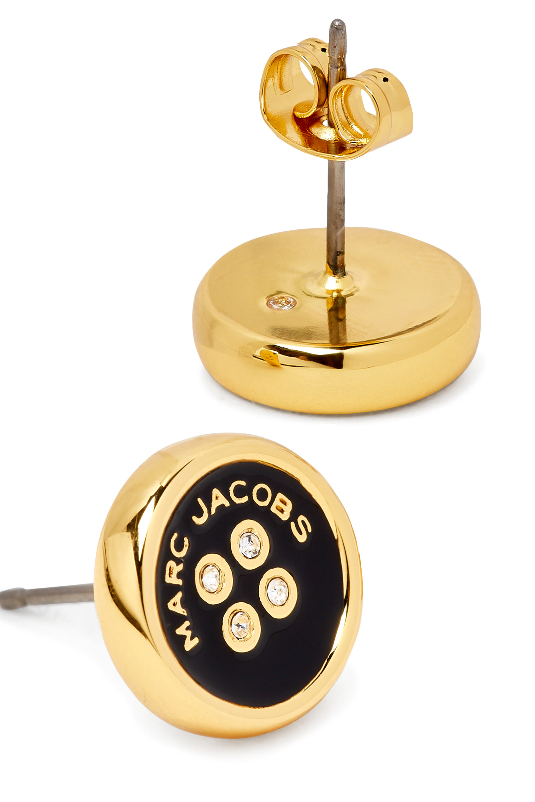 The Button Stud Earrings