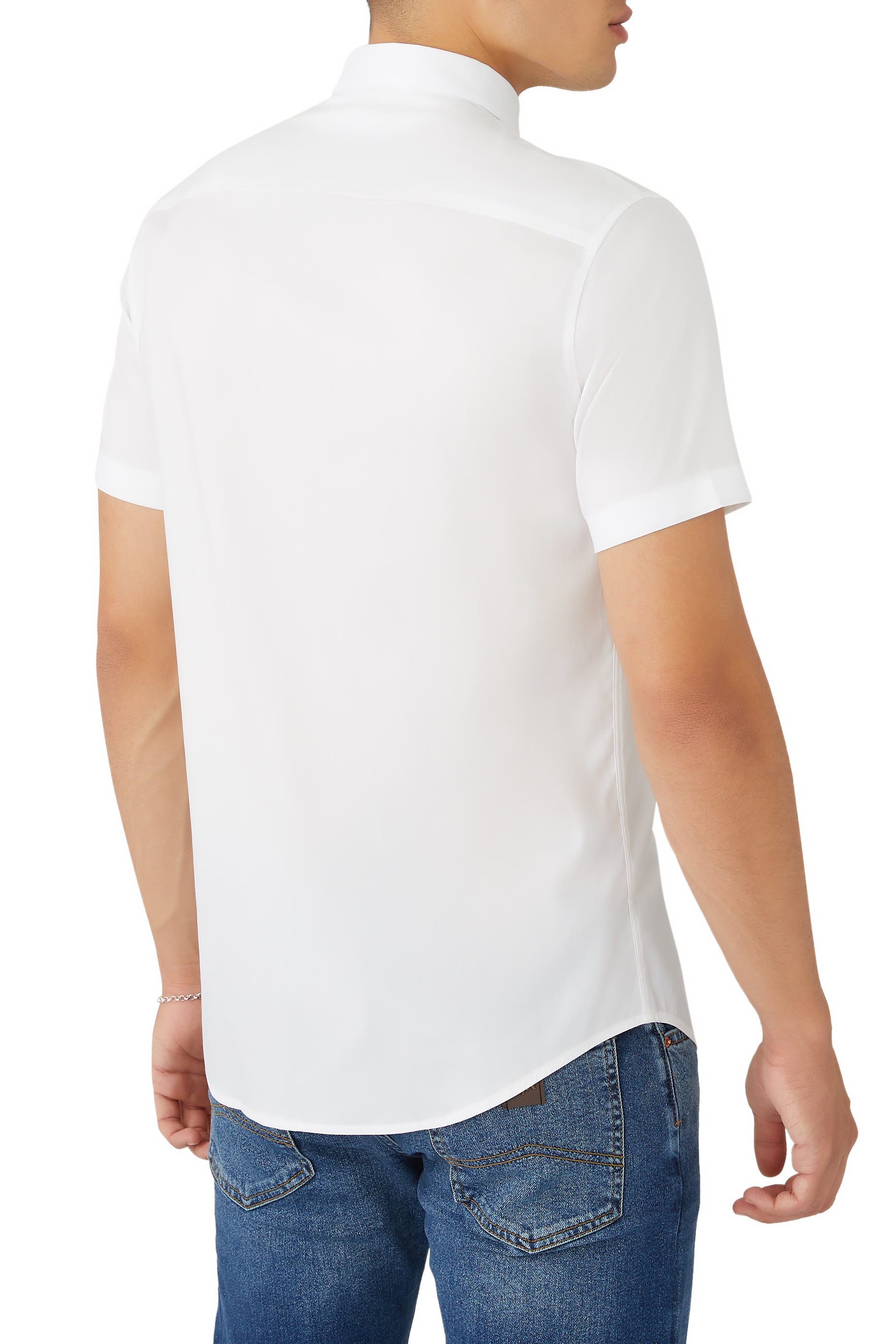 Slim Fit Button-Up Shirt