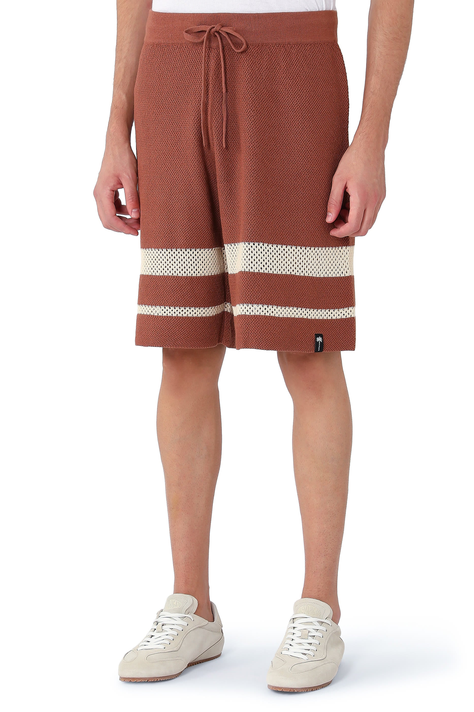 Palm Type Loose Knit Shorts 