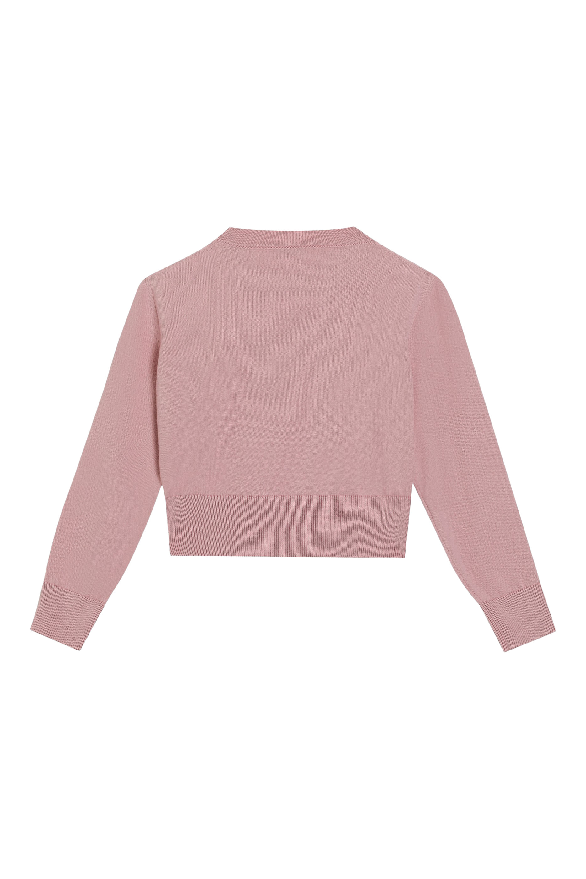 Kids DG Logo Plaint-Knit Pullover