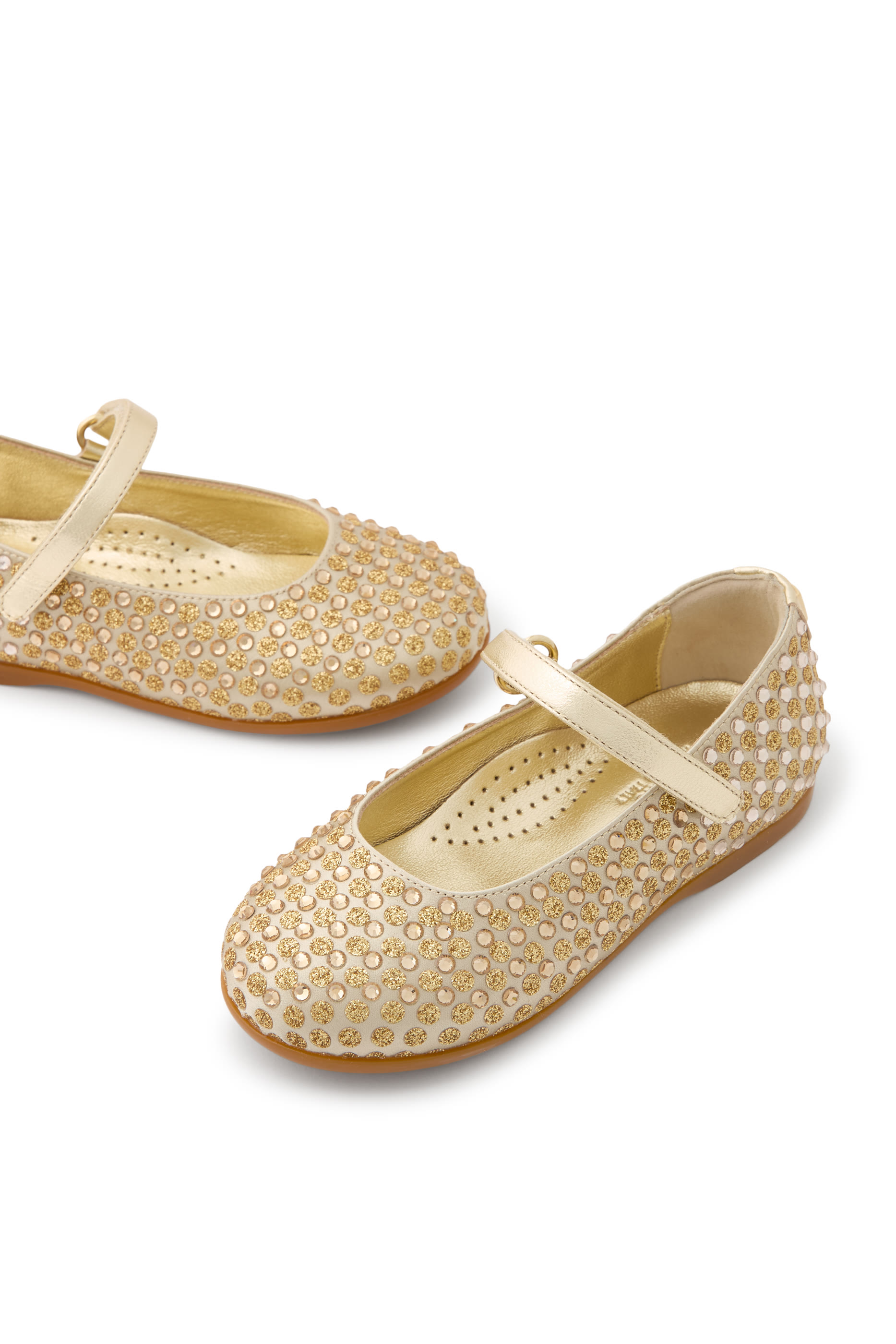 Kids Satin Ballet Flats 