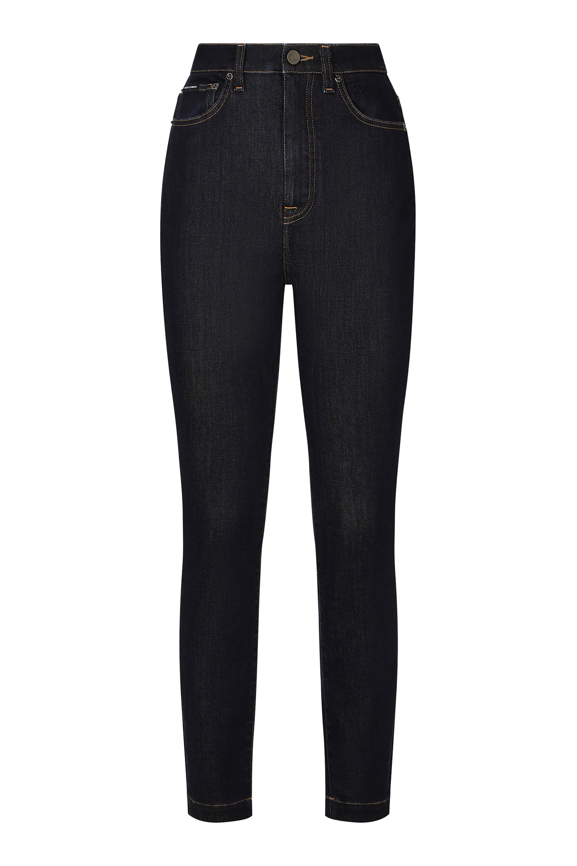 Logo Slim-Fit Denim Pants