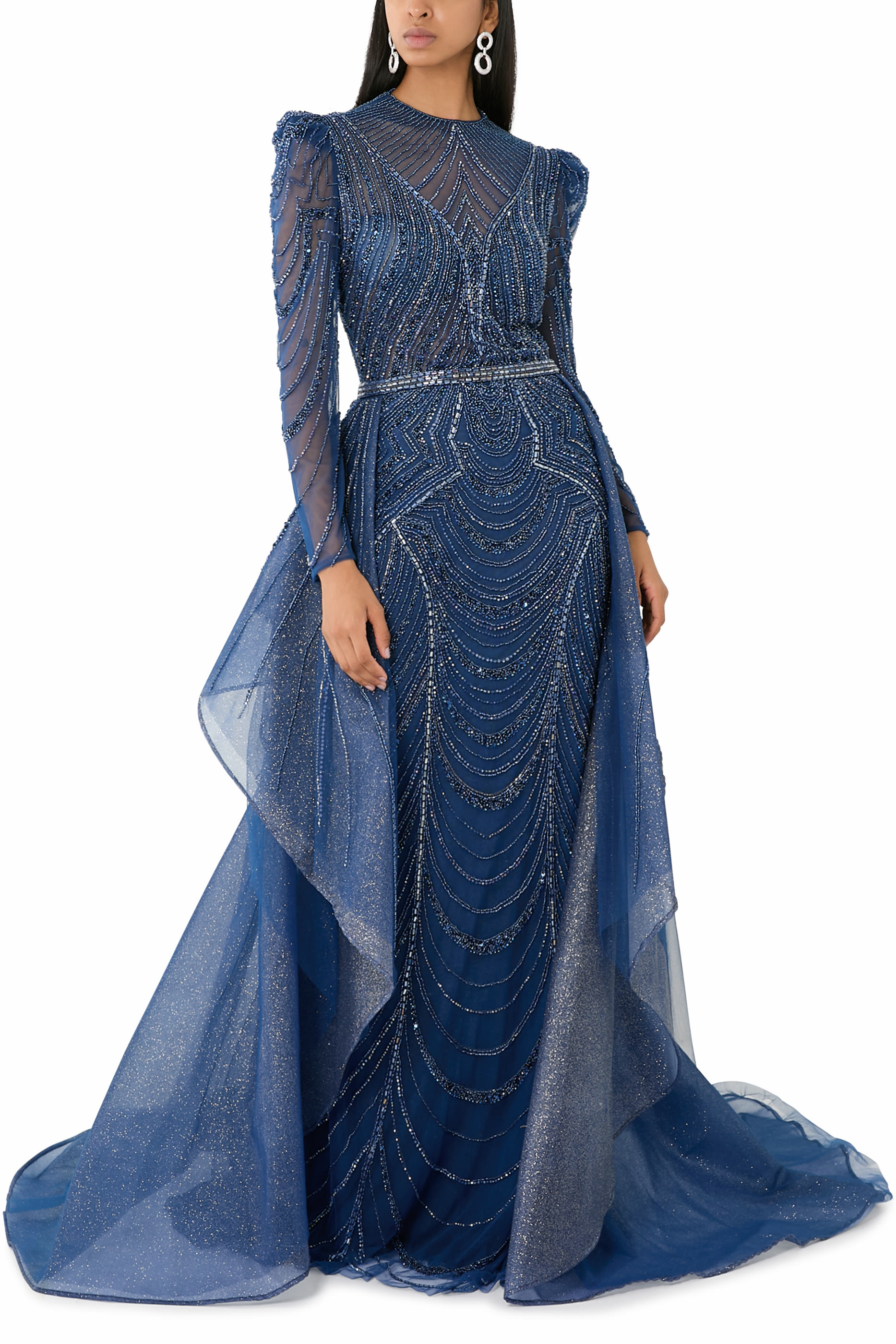 Embellished Evening Gown