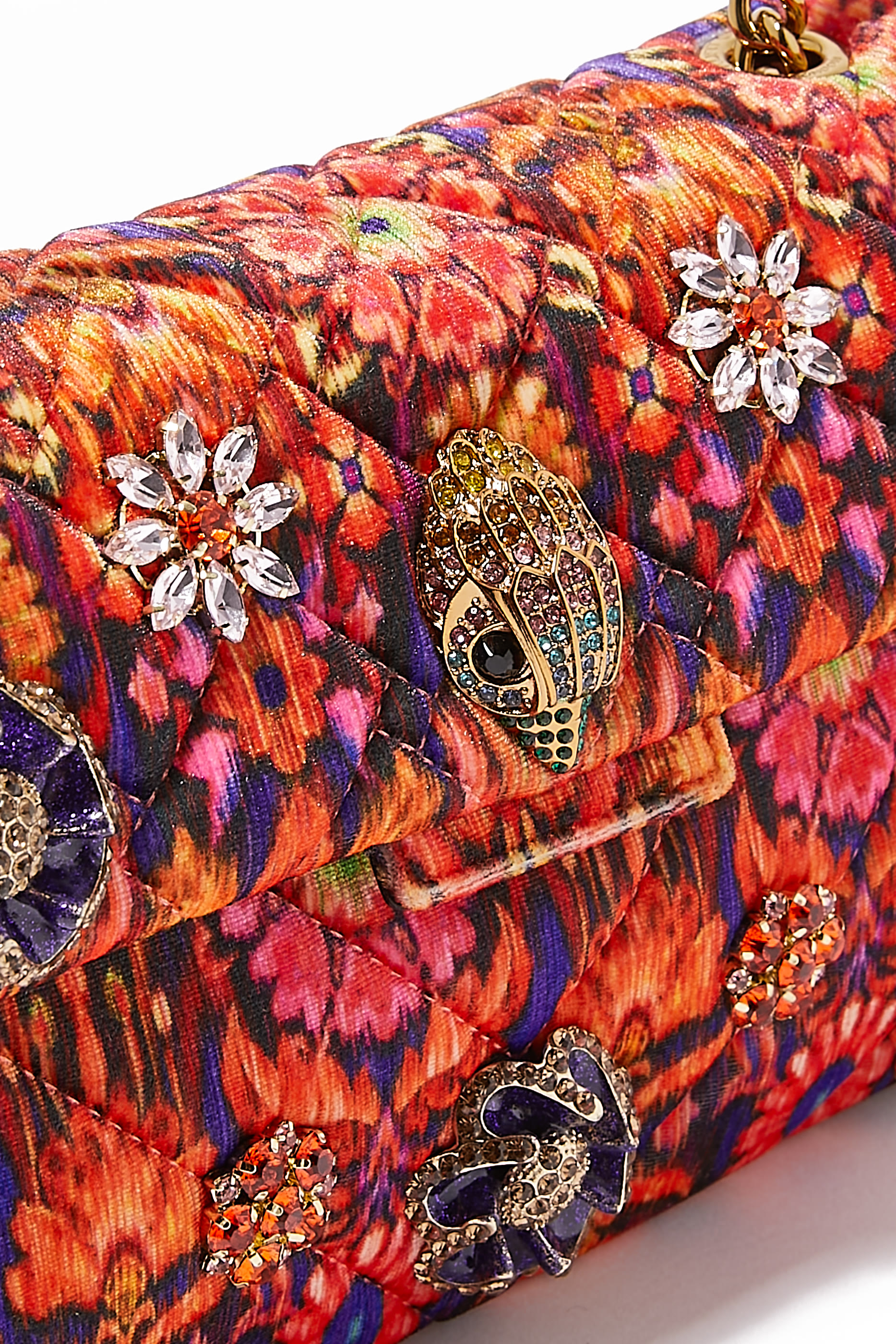 MW Medium Kensington Fabric Shoulder Bag