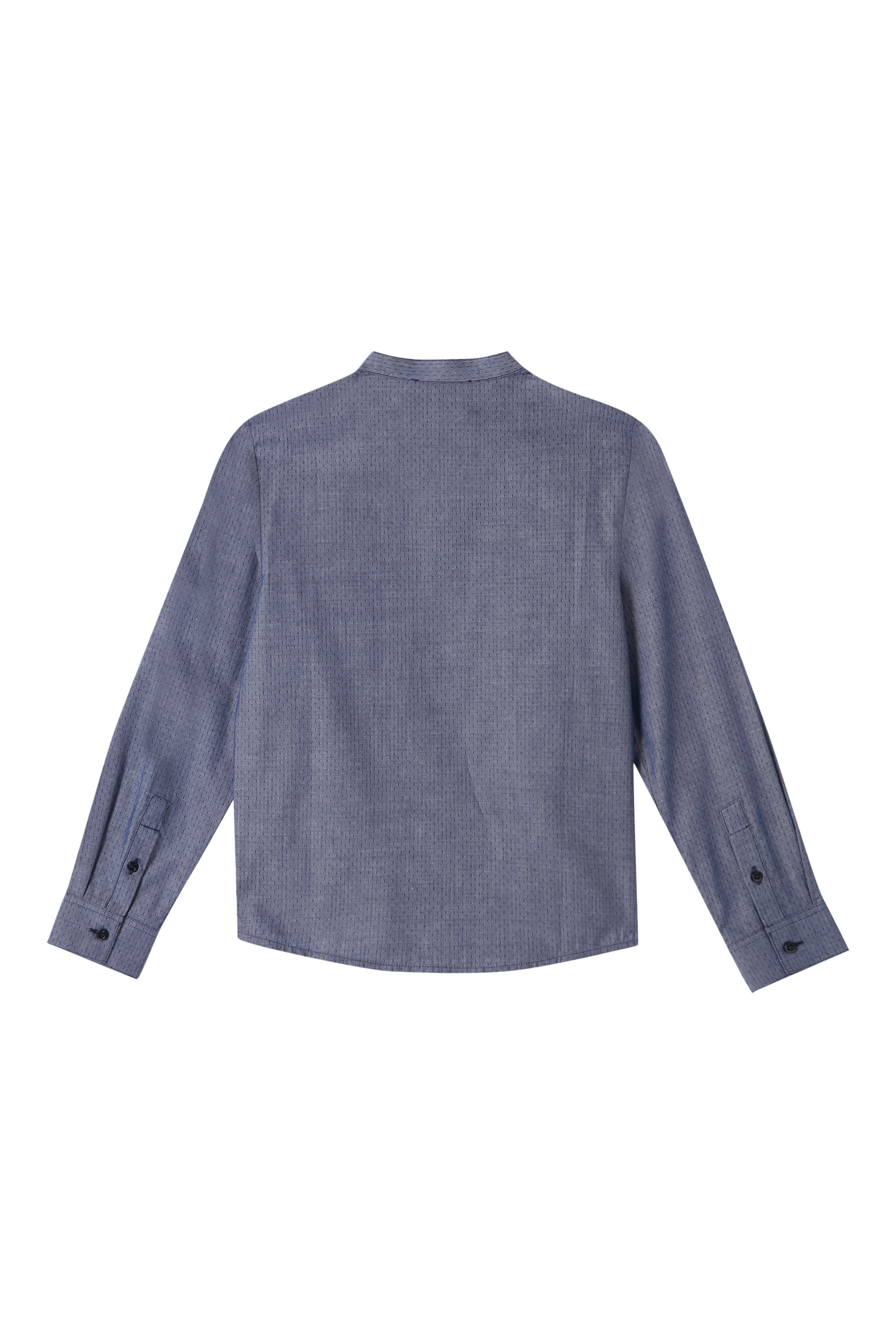 Kids Eagle Logo Cotton Shirt