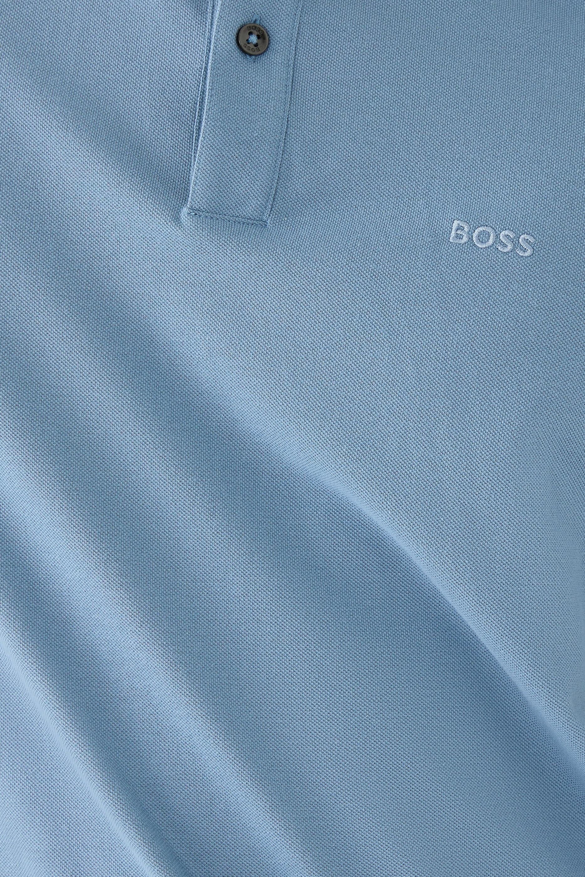 Logo Pallas Polo Shirt in Cotton Piqu&eacute;