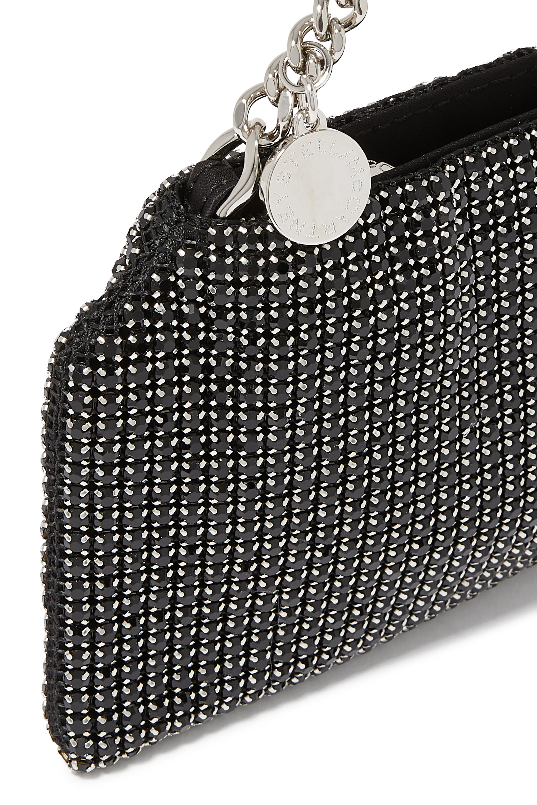 Falabella Crystal Mesh Shoulder Bag