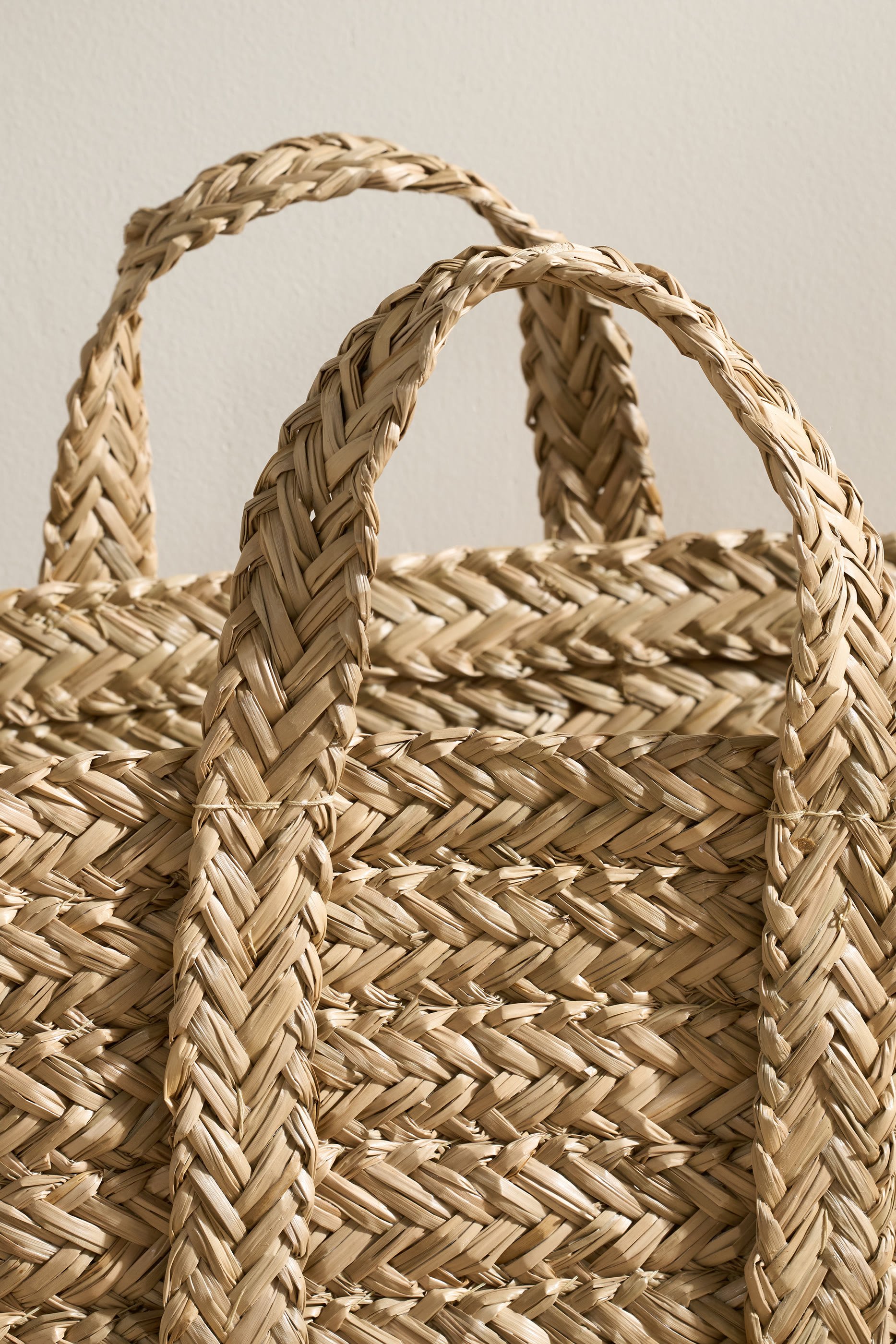 Seagrass Tall Baskets - Set of 2