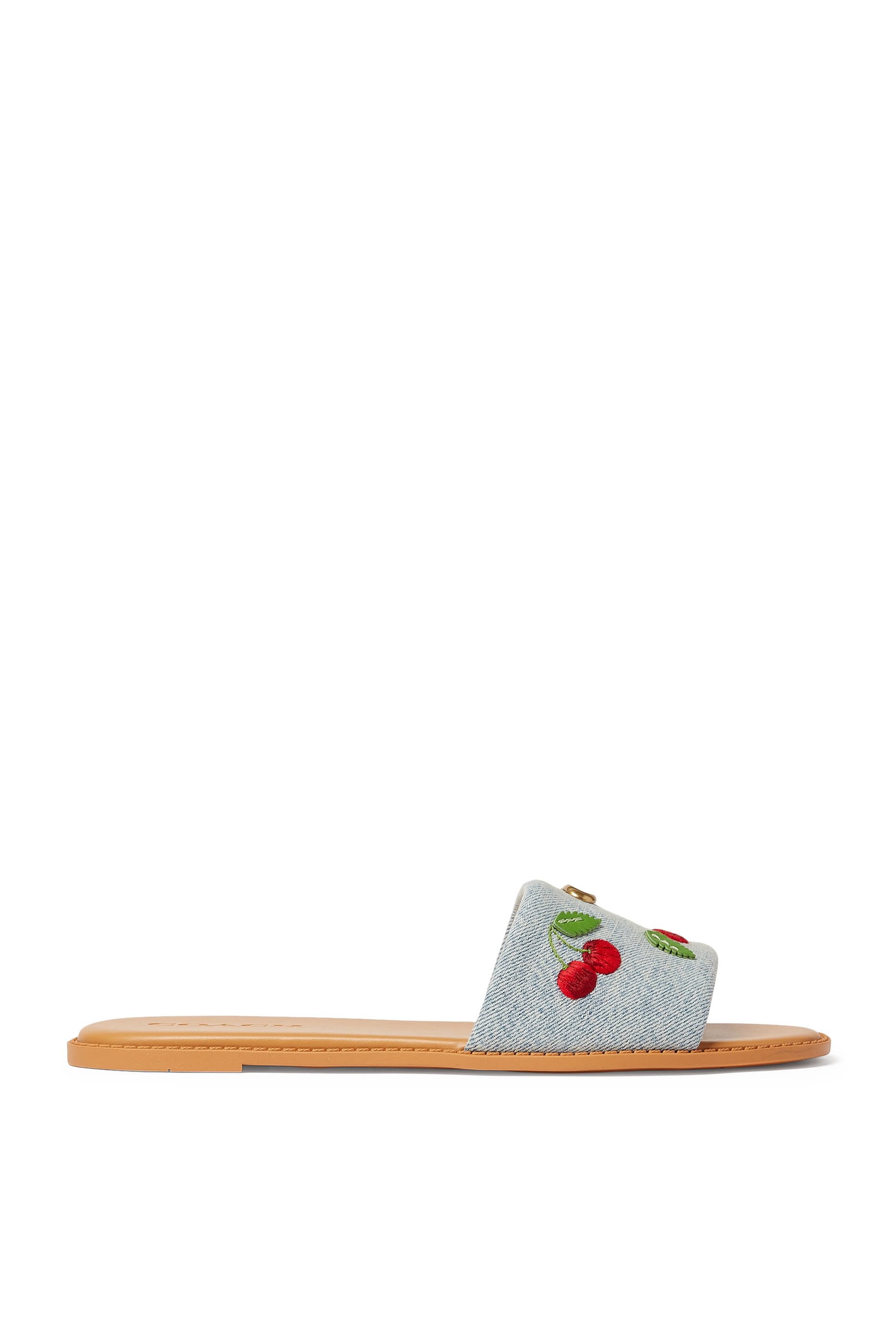 Holly Cherry Sandals