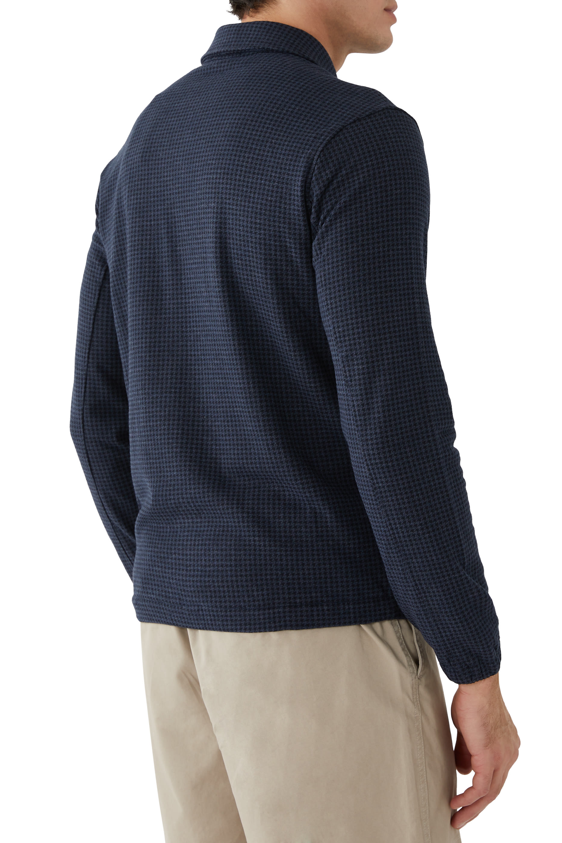 Bayport Double-Knit Jersey Jacket