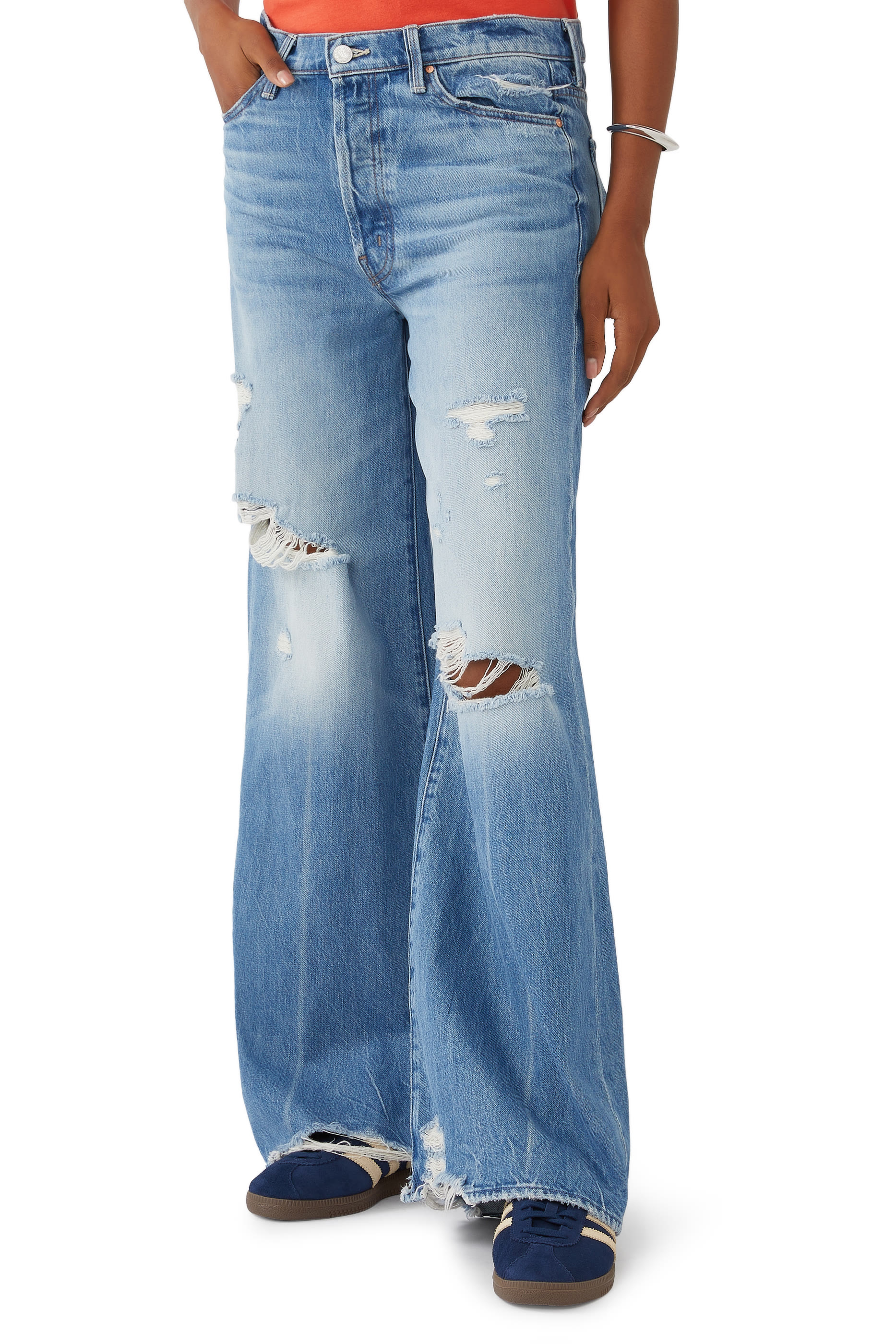 The Ditcher Roller Sneak Jeans