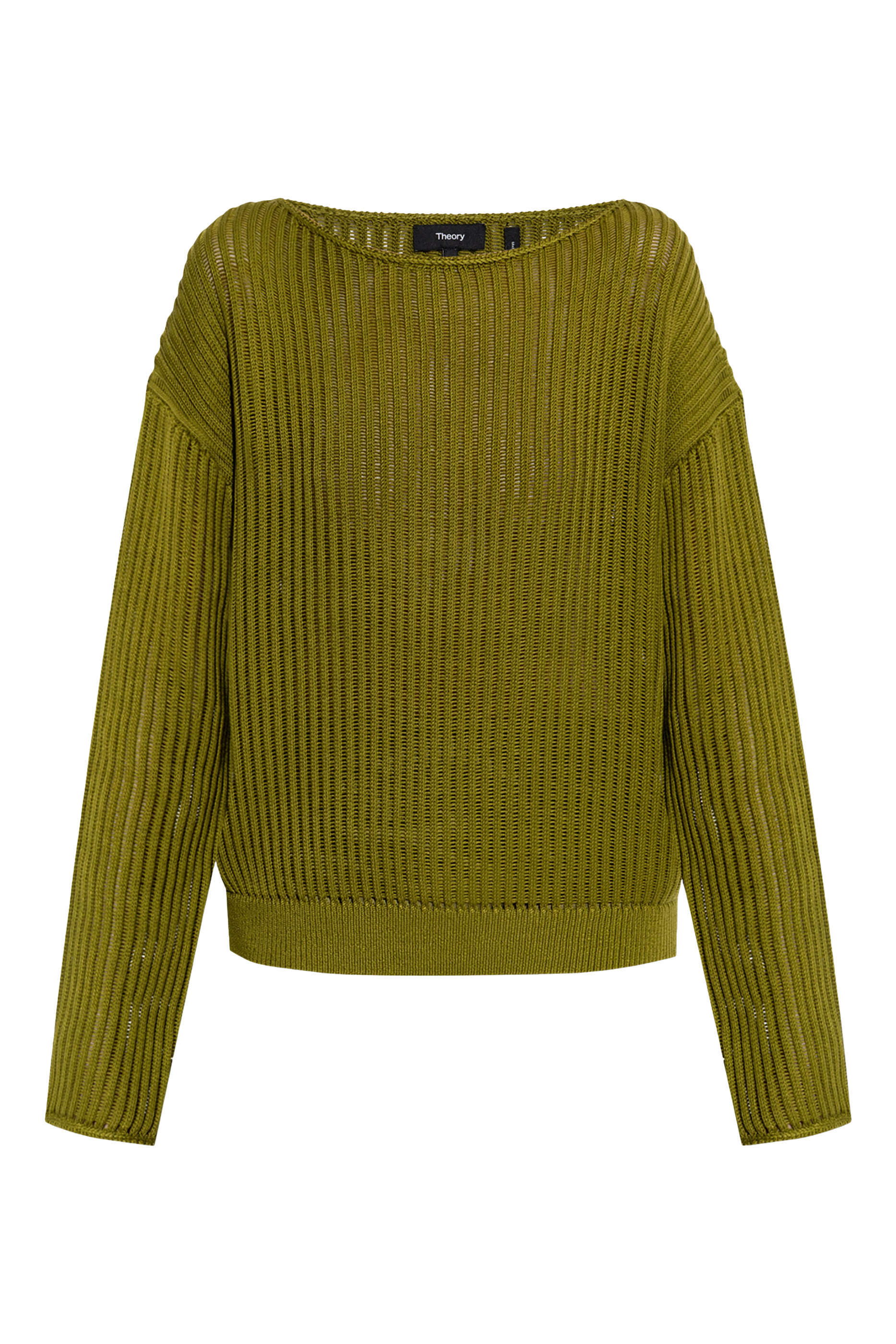 Ribbed Pima Cotton Sweater