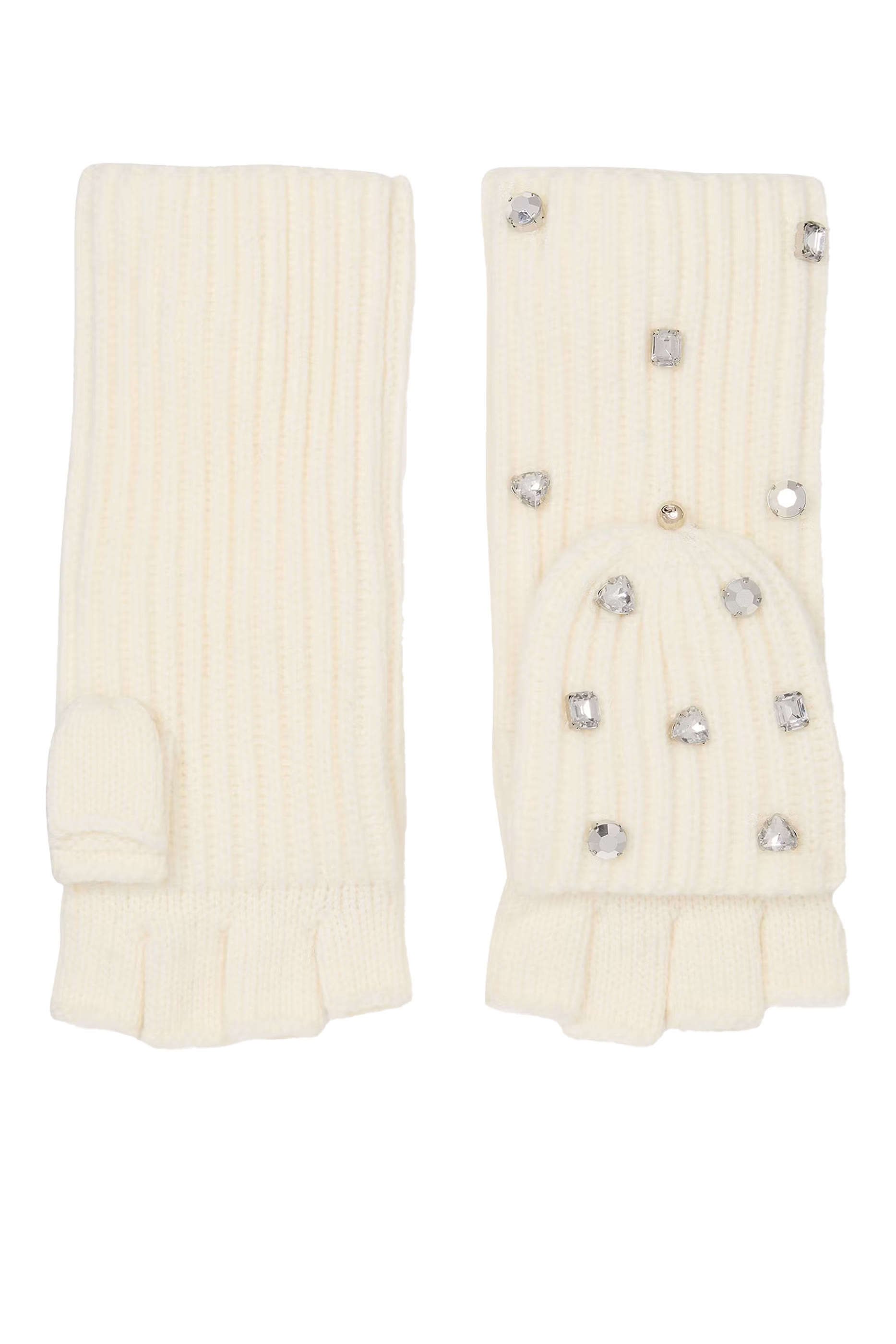 Embellished Pop Top Mitten