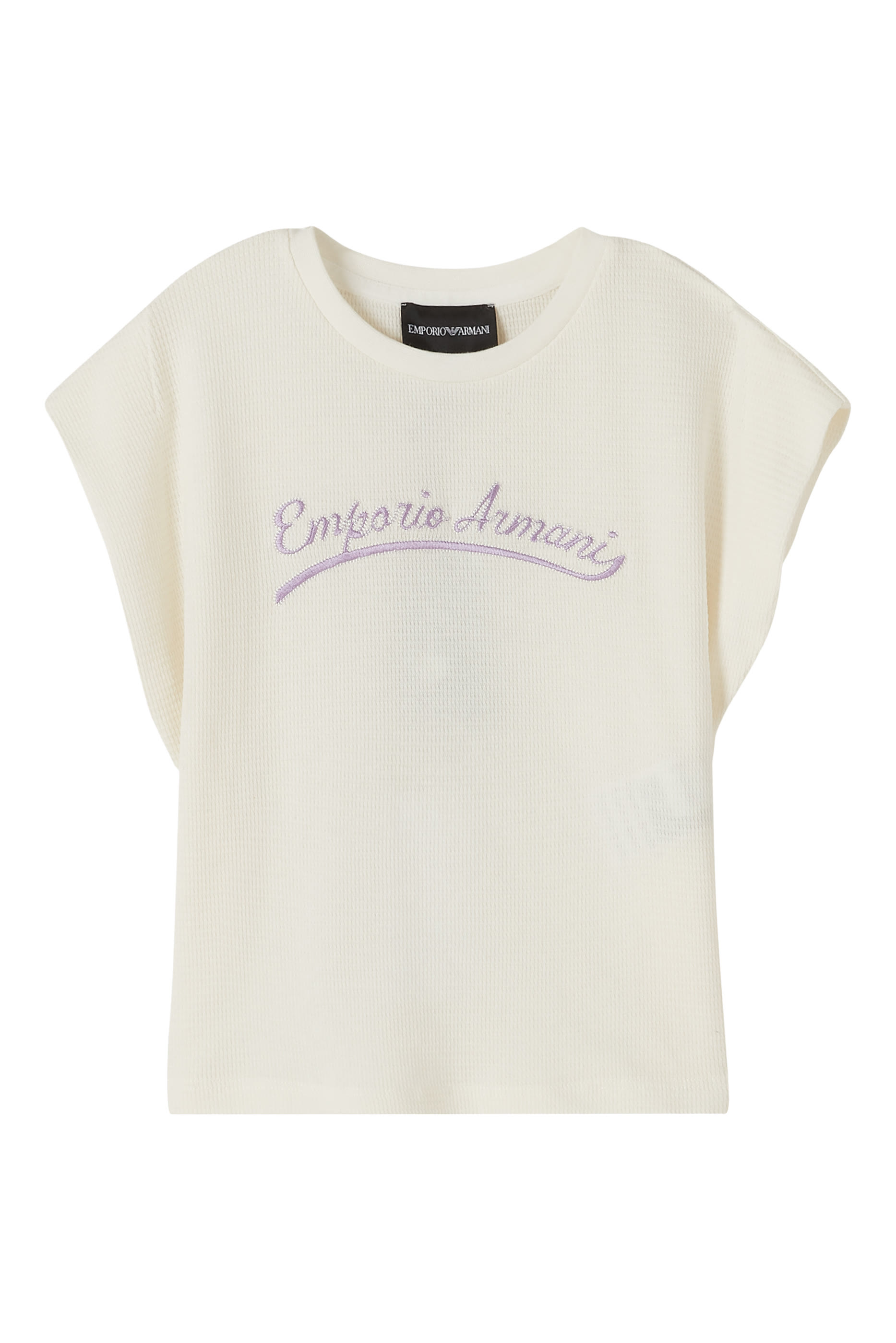 Kids EA Text Logo T-Shirt