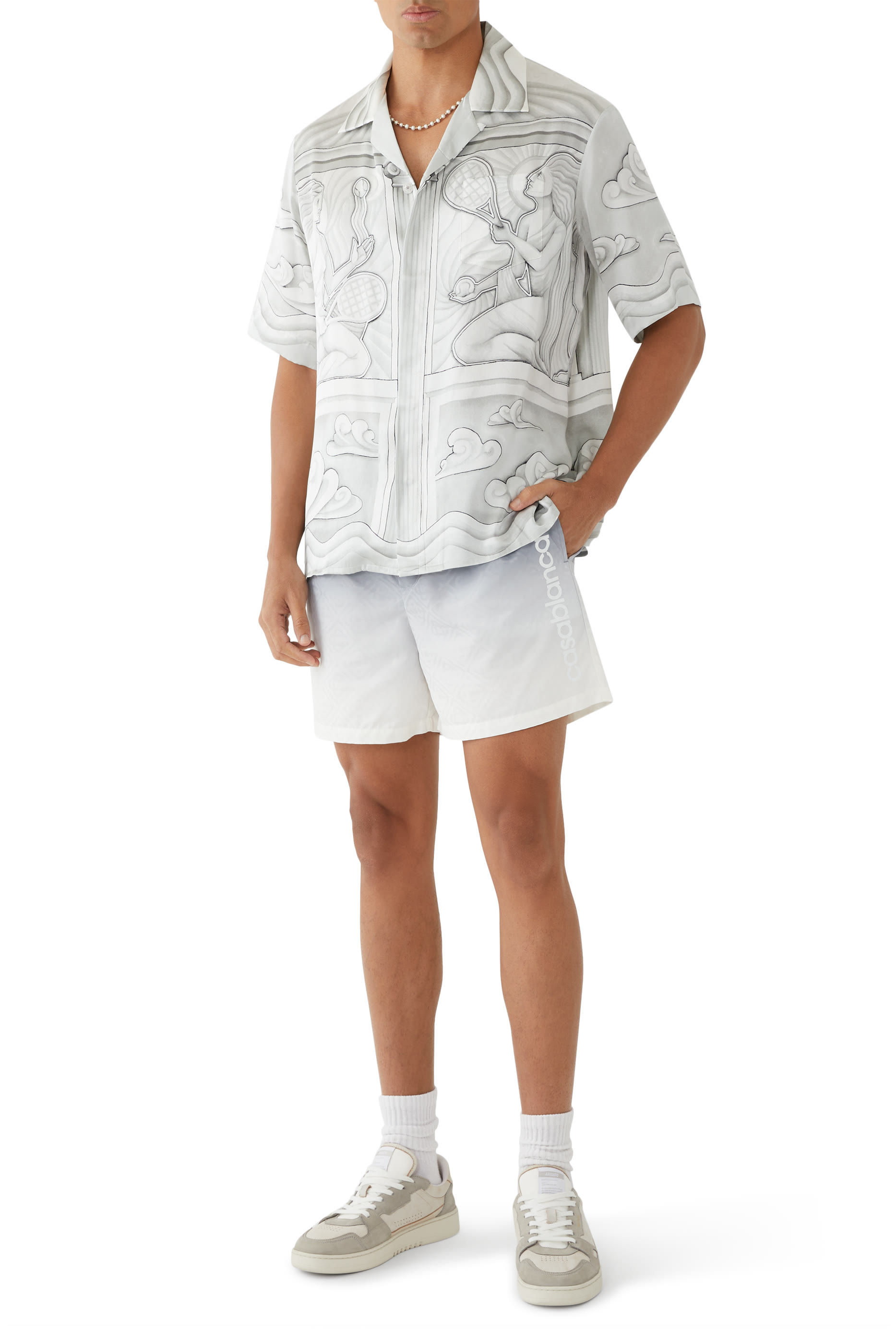 Jacquard Gradient Swim Shorts