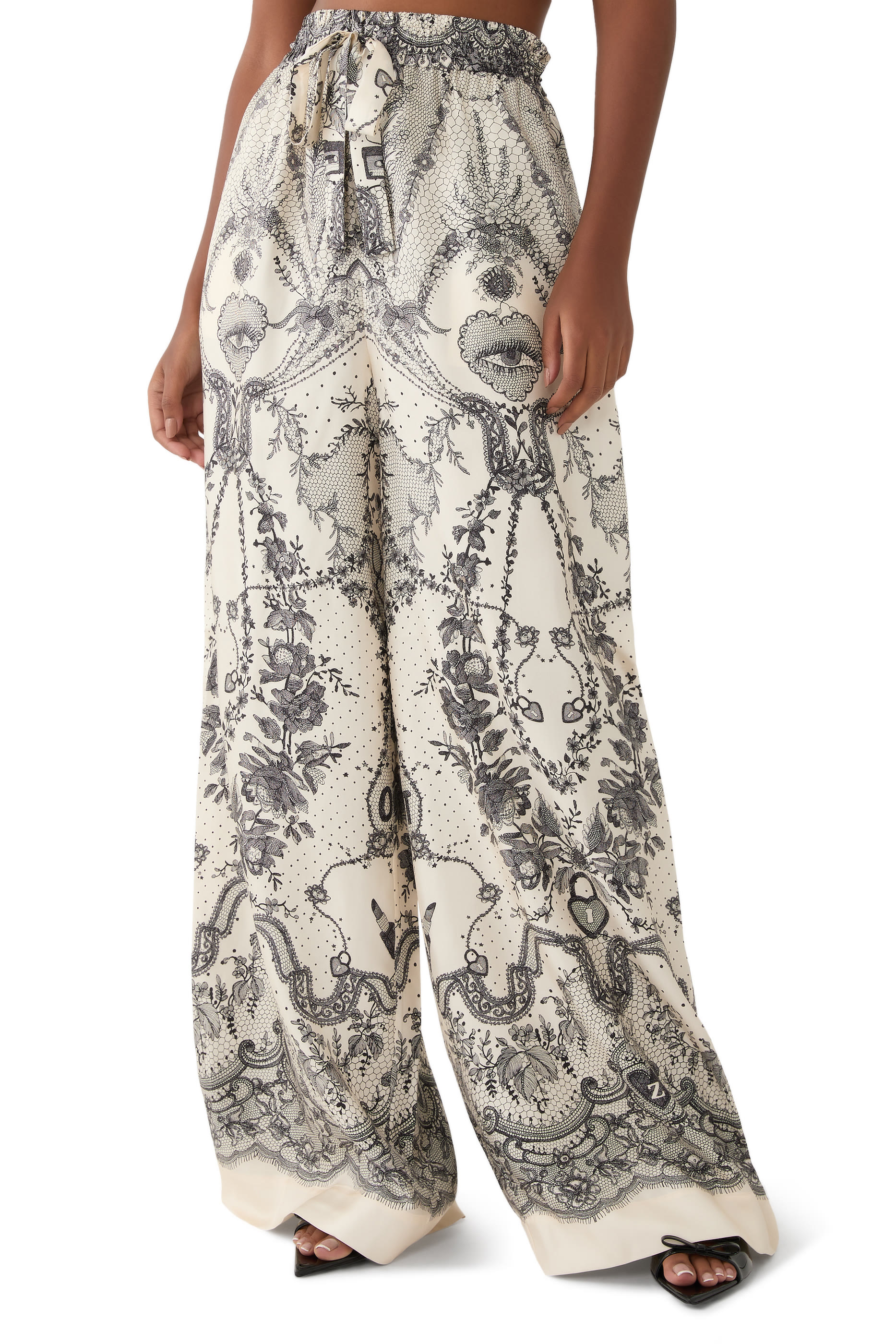 Crush Draw Waist Pants