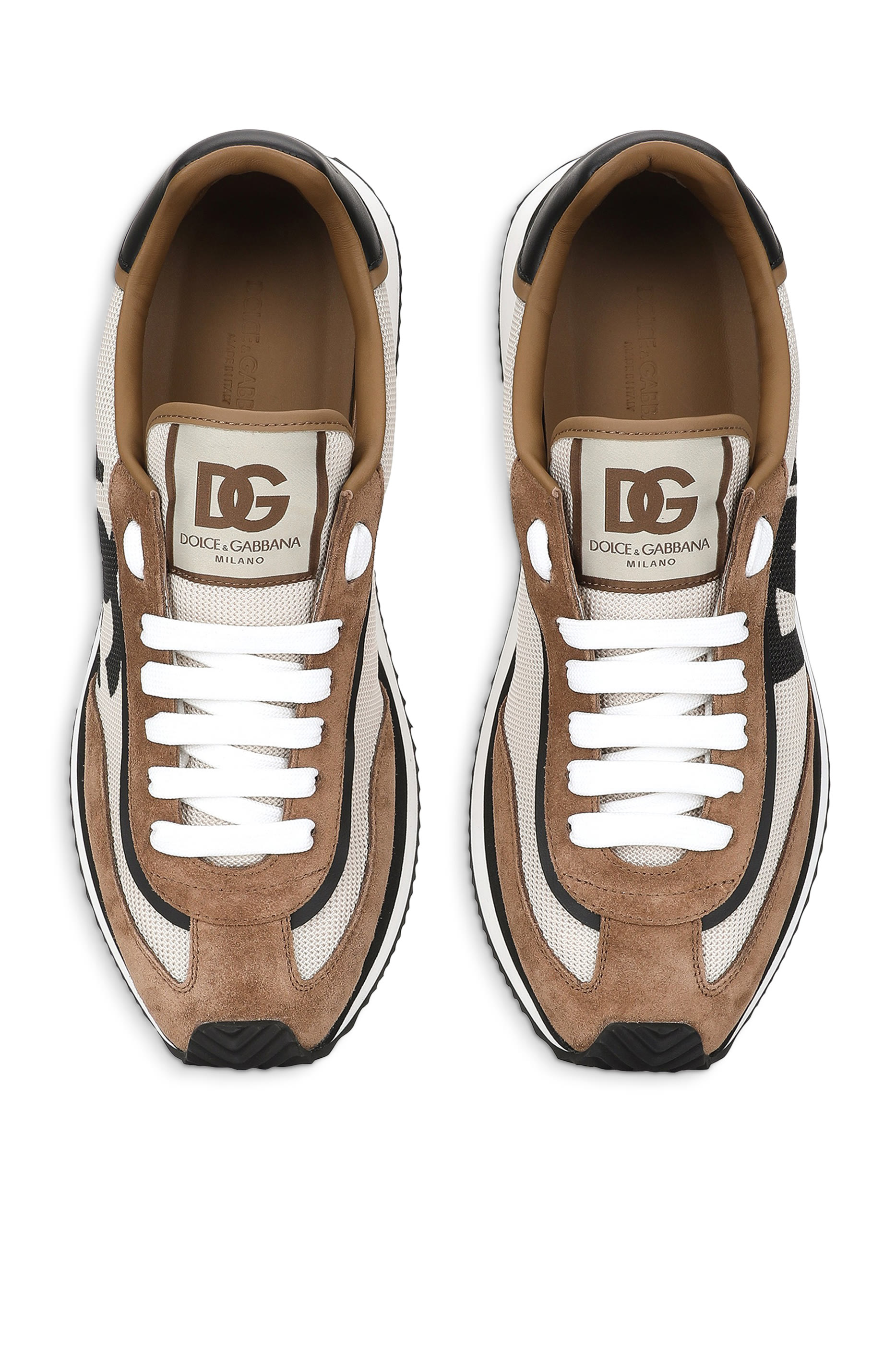 DG Cushion Mixed-Material Sneakers