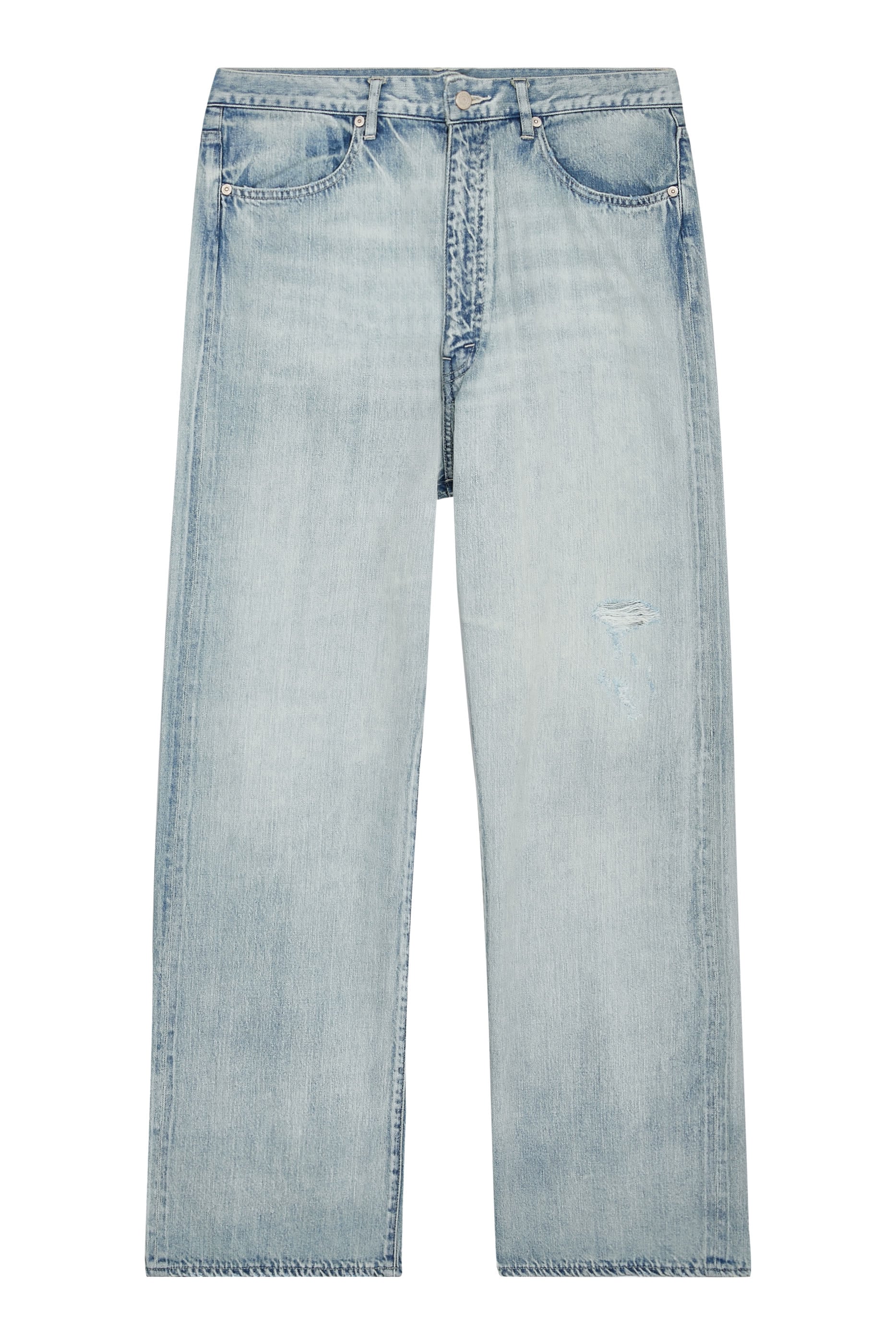 Faded Selvedge Light Denim Pants