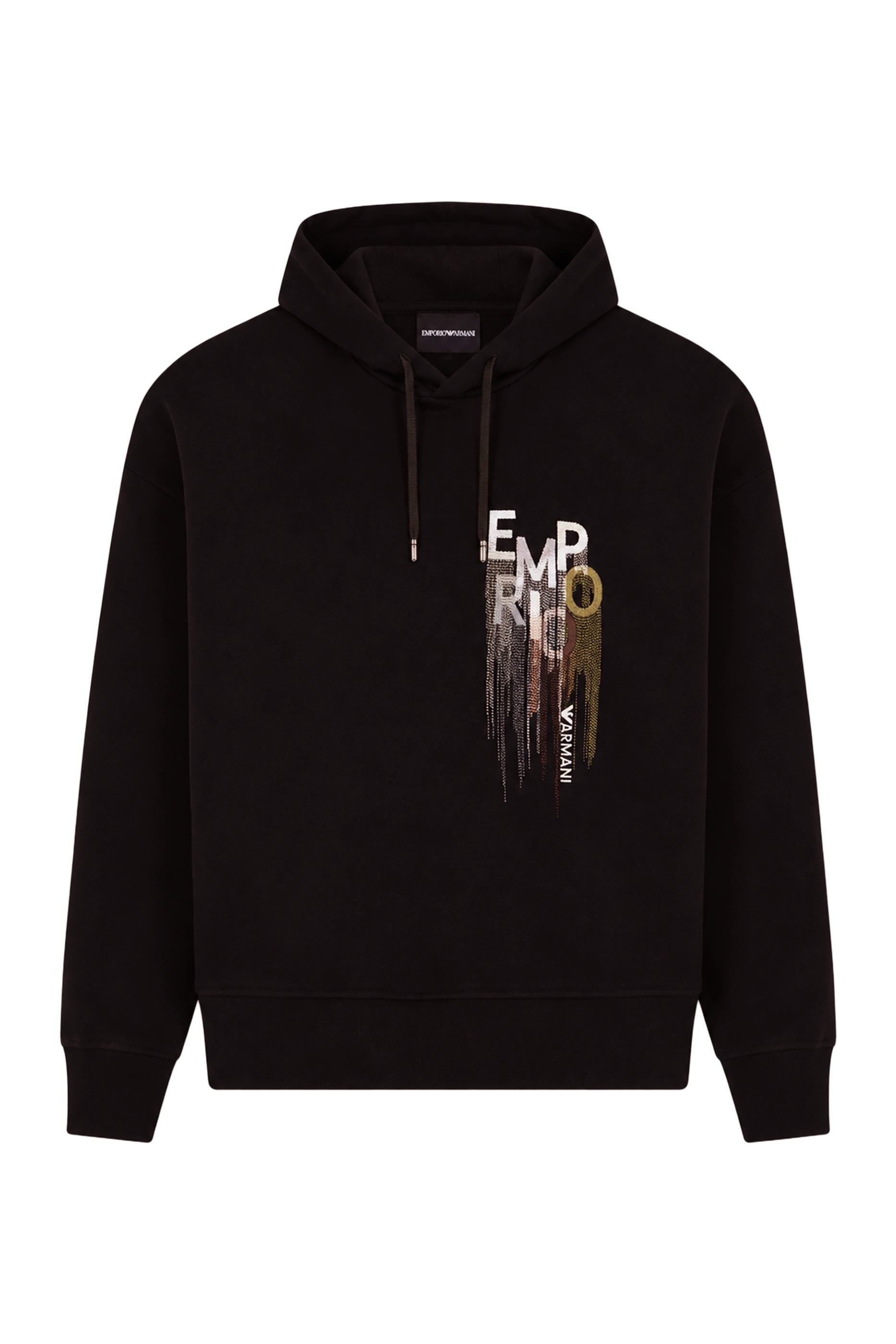 Embroidered Logo Hoodie
