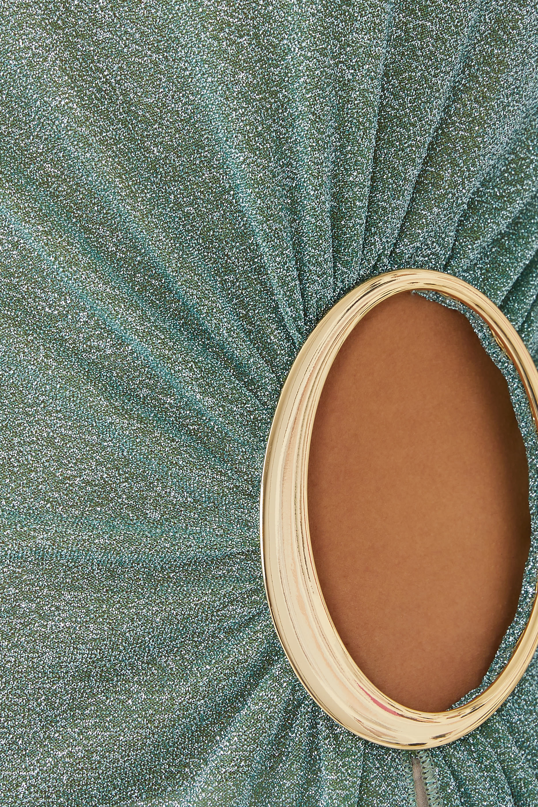 Lumi&egrave;re One Shoulder Ring Dress