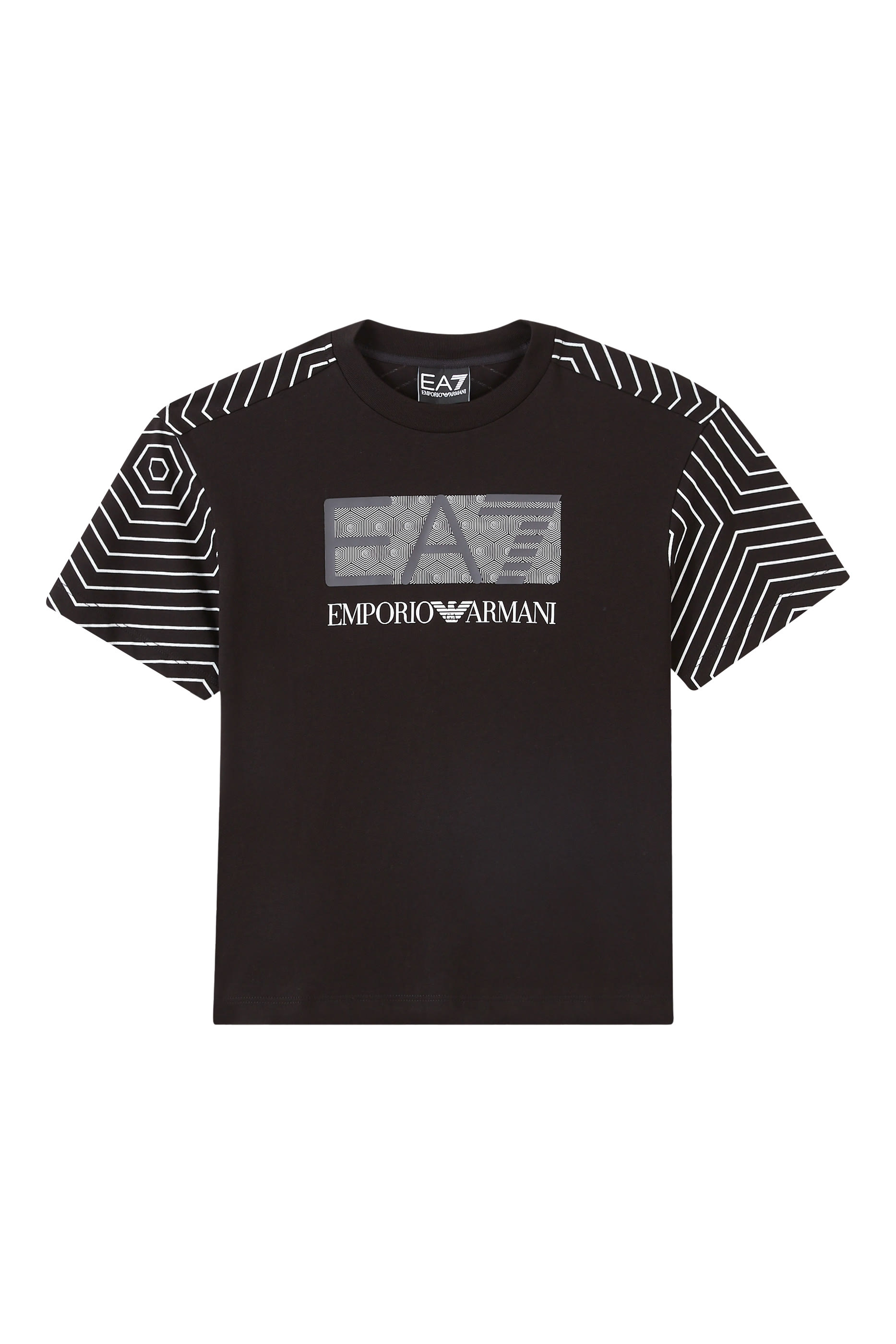Kids EA7 Logo T-Shirt
