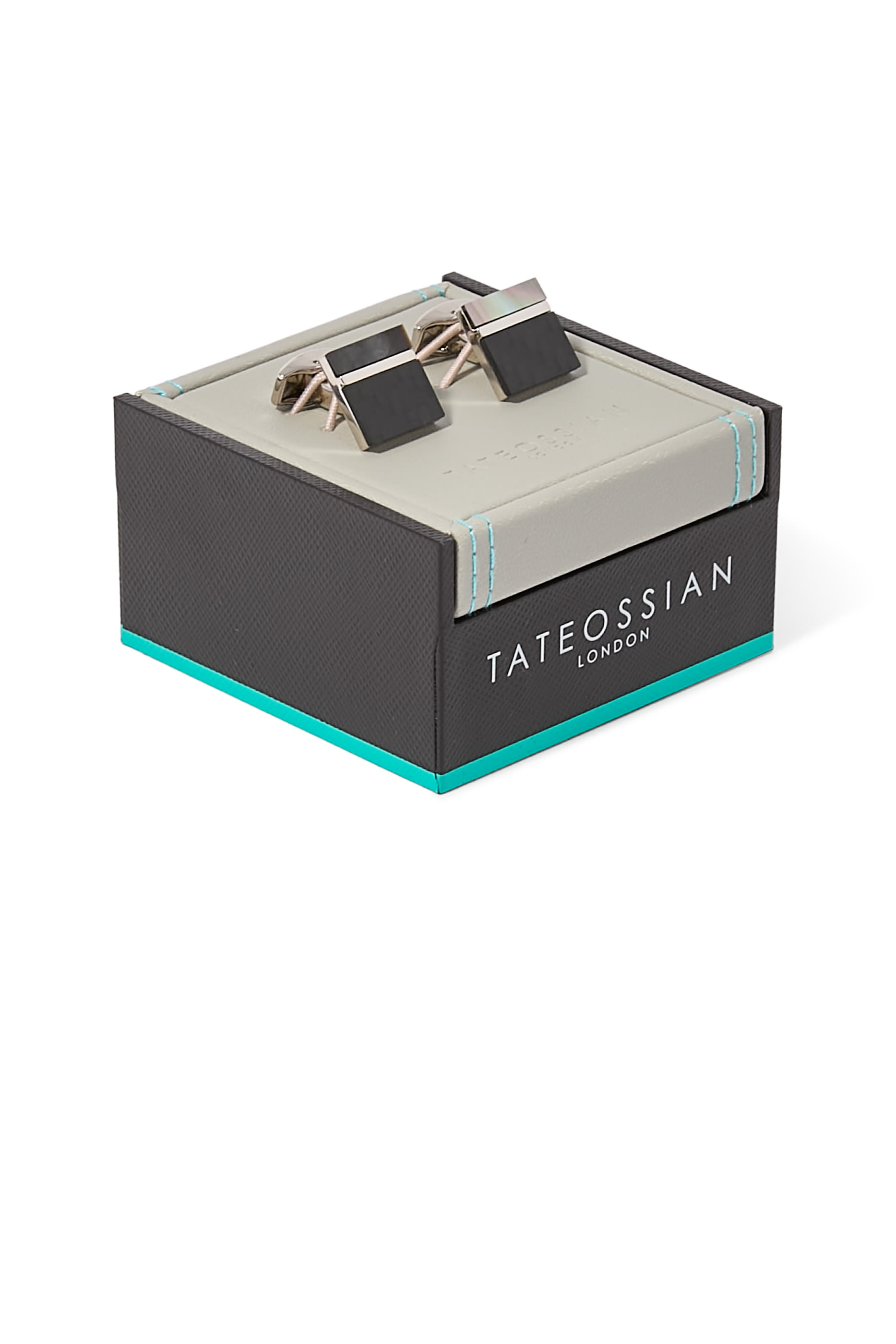 Thompson Carbon Enhance Cufflinks, Bronze Plated & Carbon Fibre