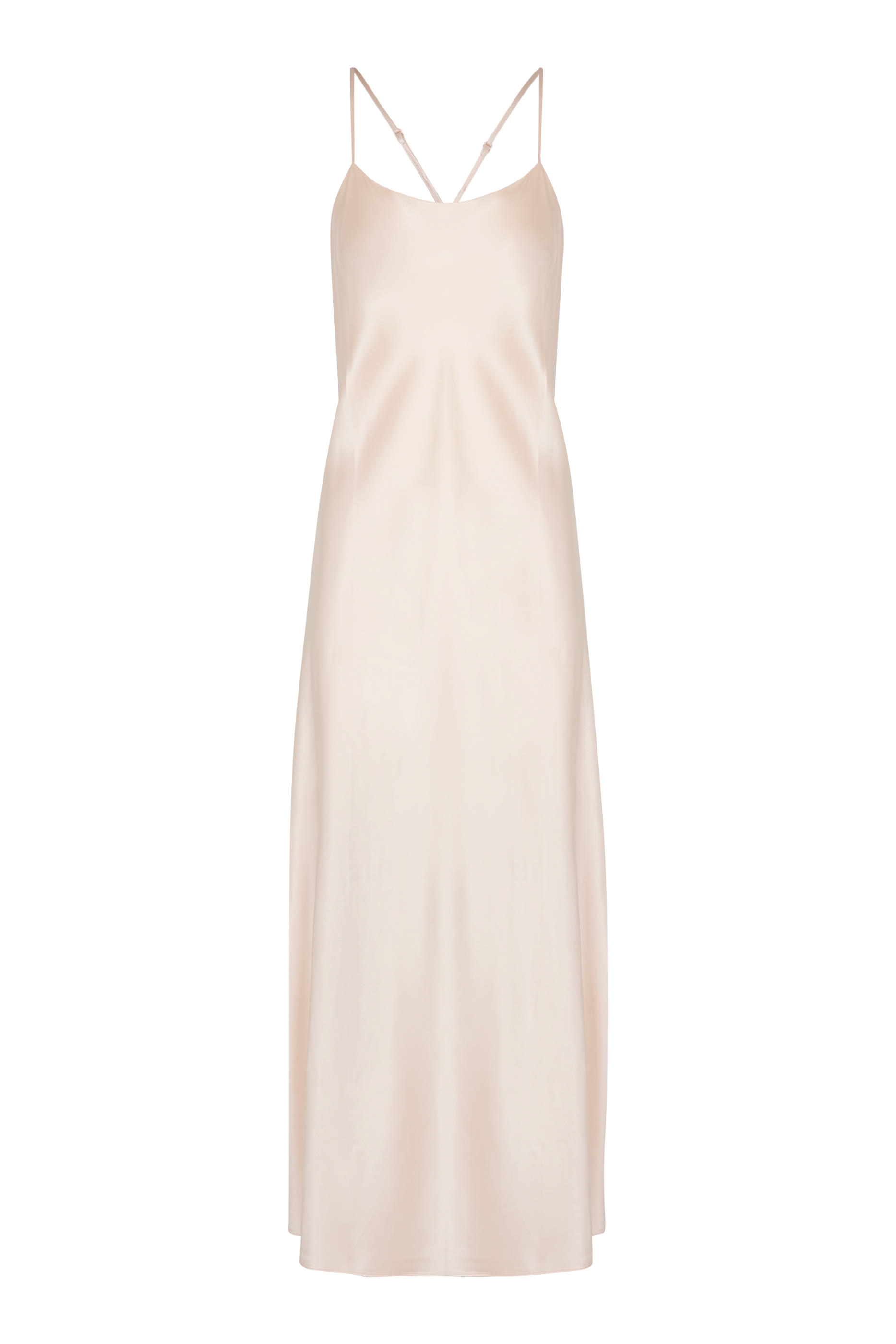  Silk Cross Back Maxi Nightie