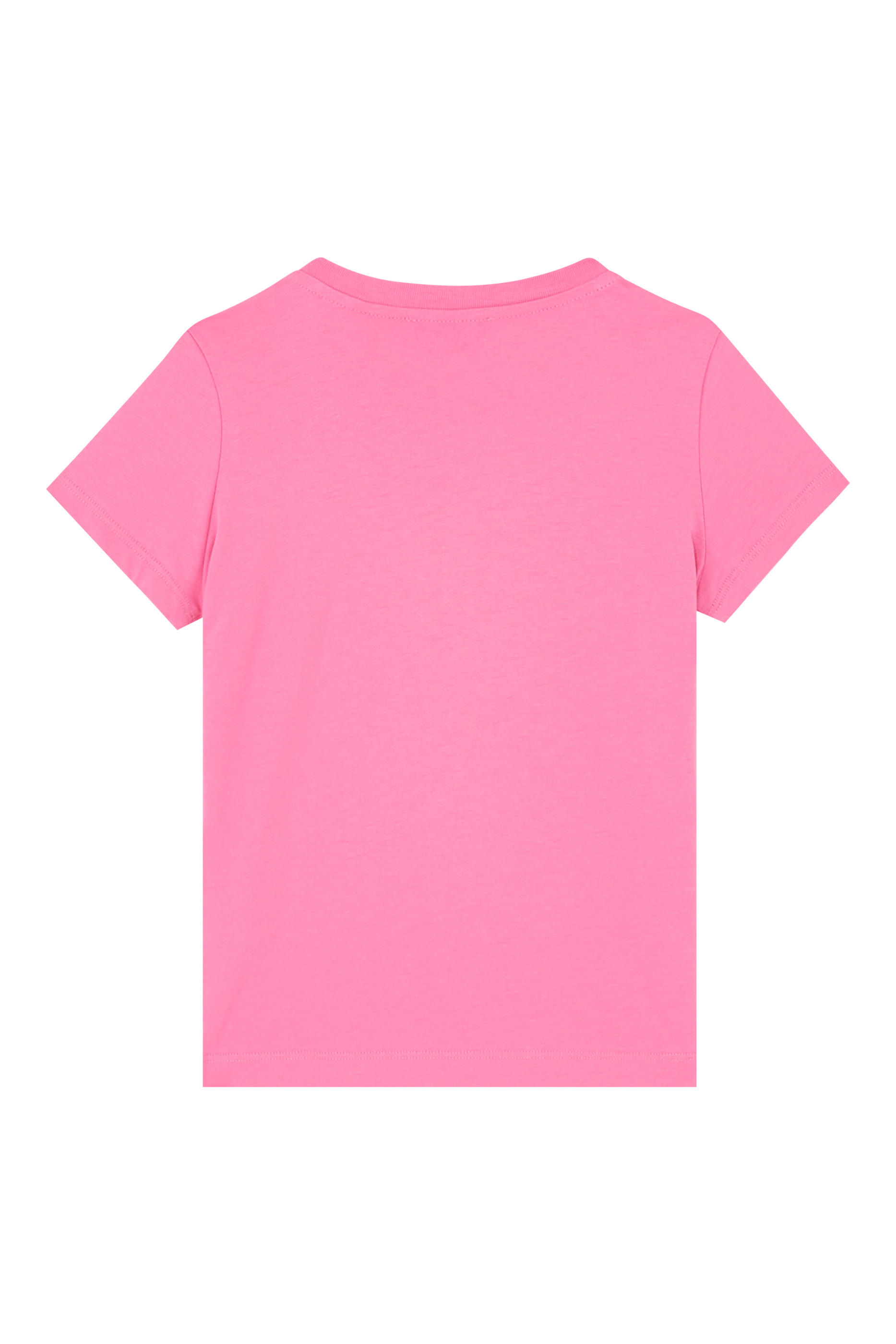 Kids Fish Print Logo T-Shirt