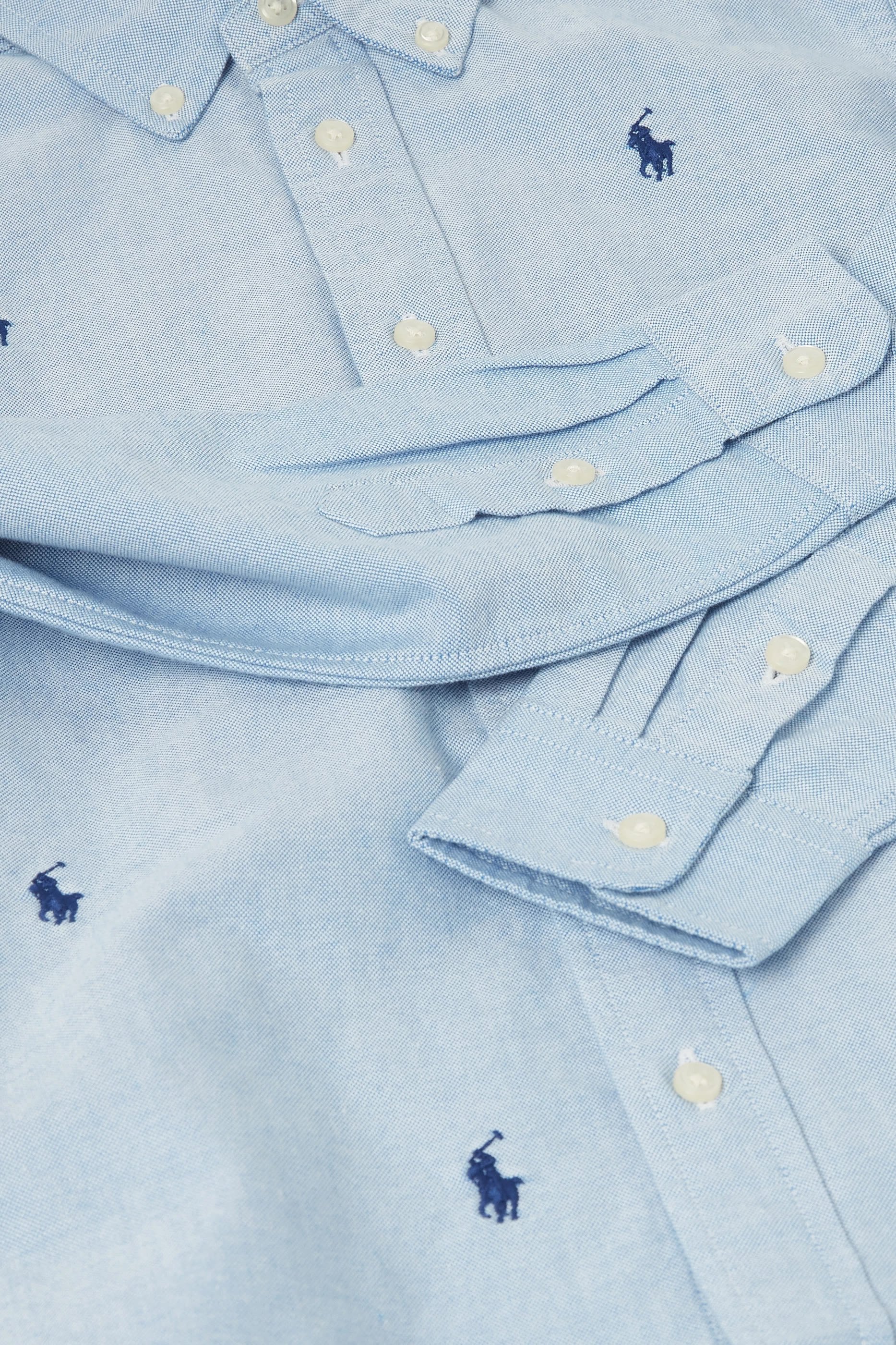 Kids Polo Pony Cotton Oxford Shirt