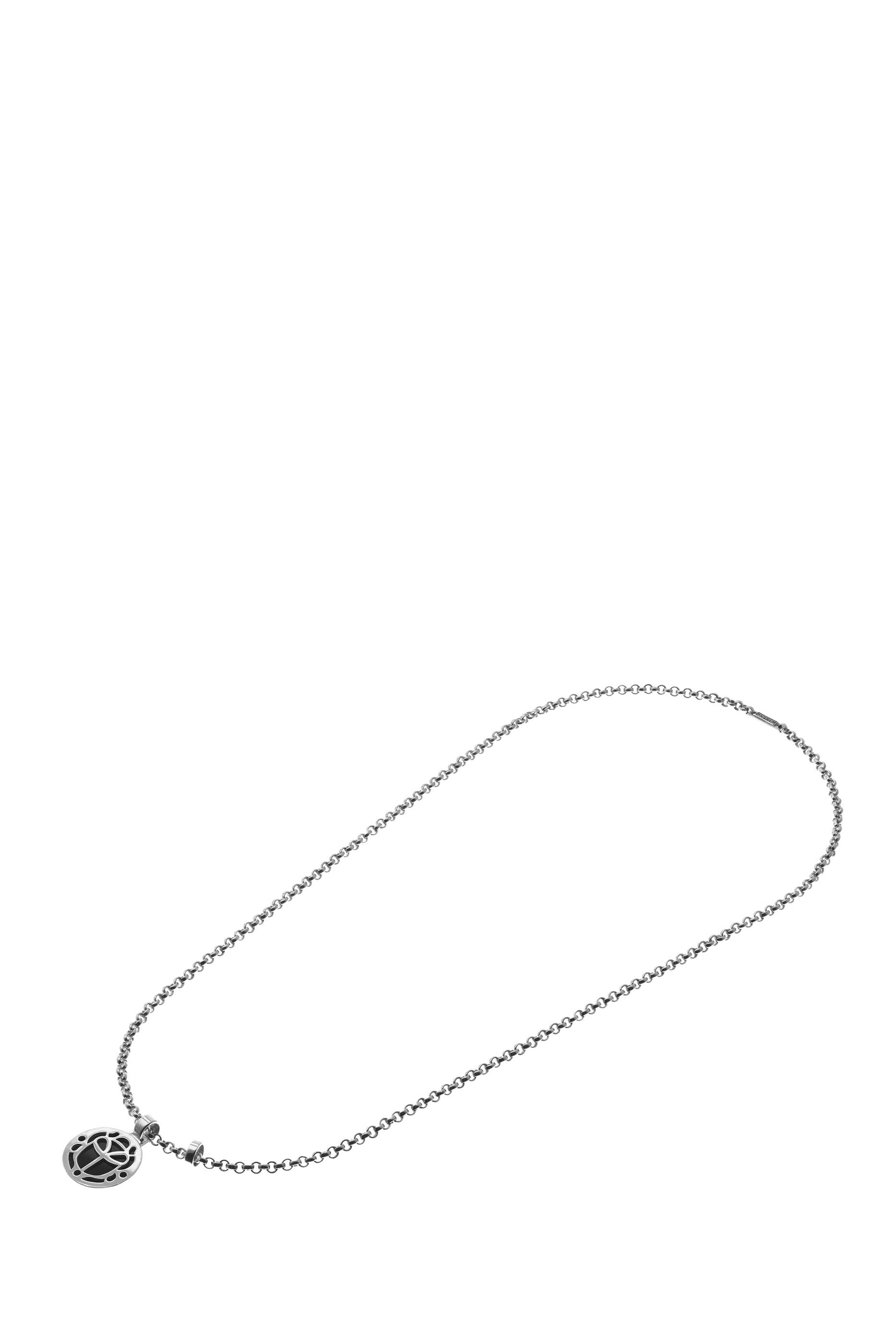 Scarab Pendant Necklace, Sterling Silver