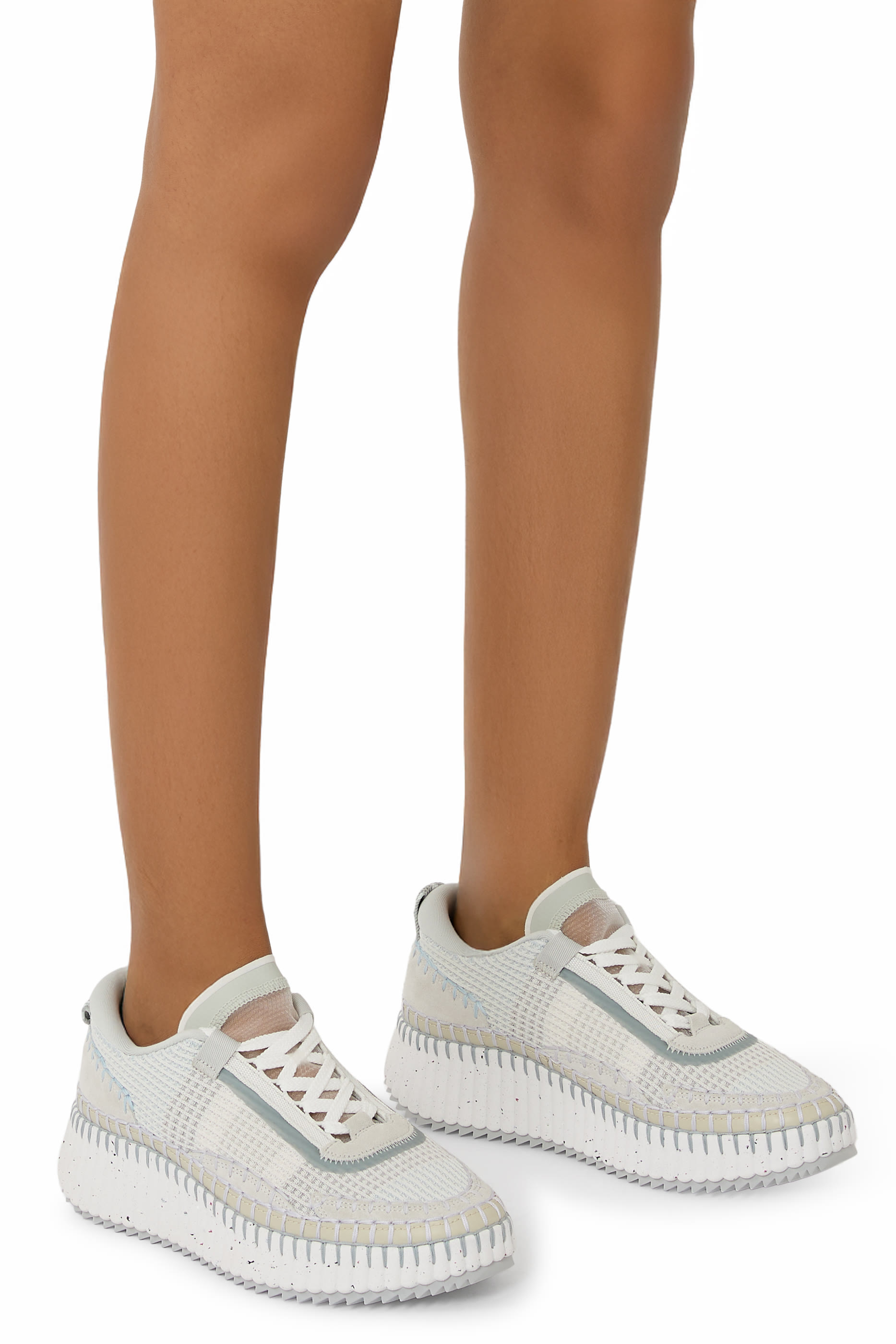 Nama Mesh-Panelled Sneakers