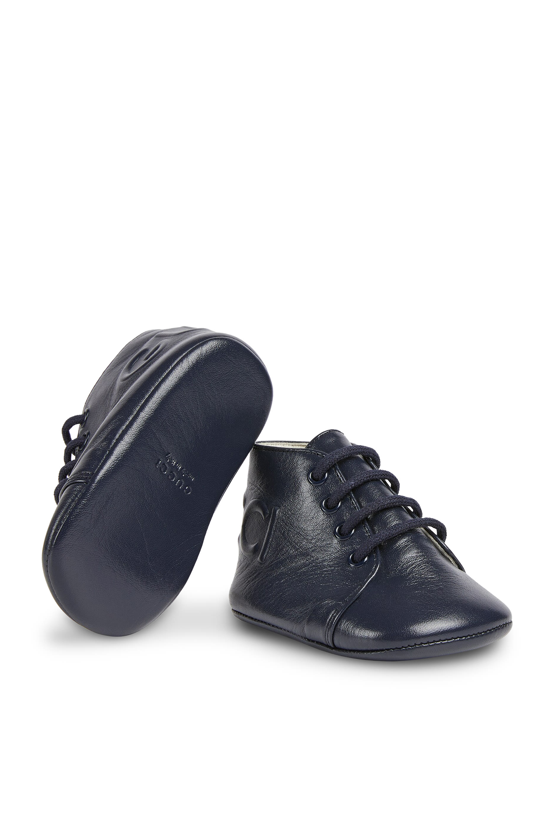 Kids Logo Leather Boots