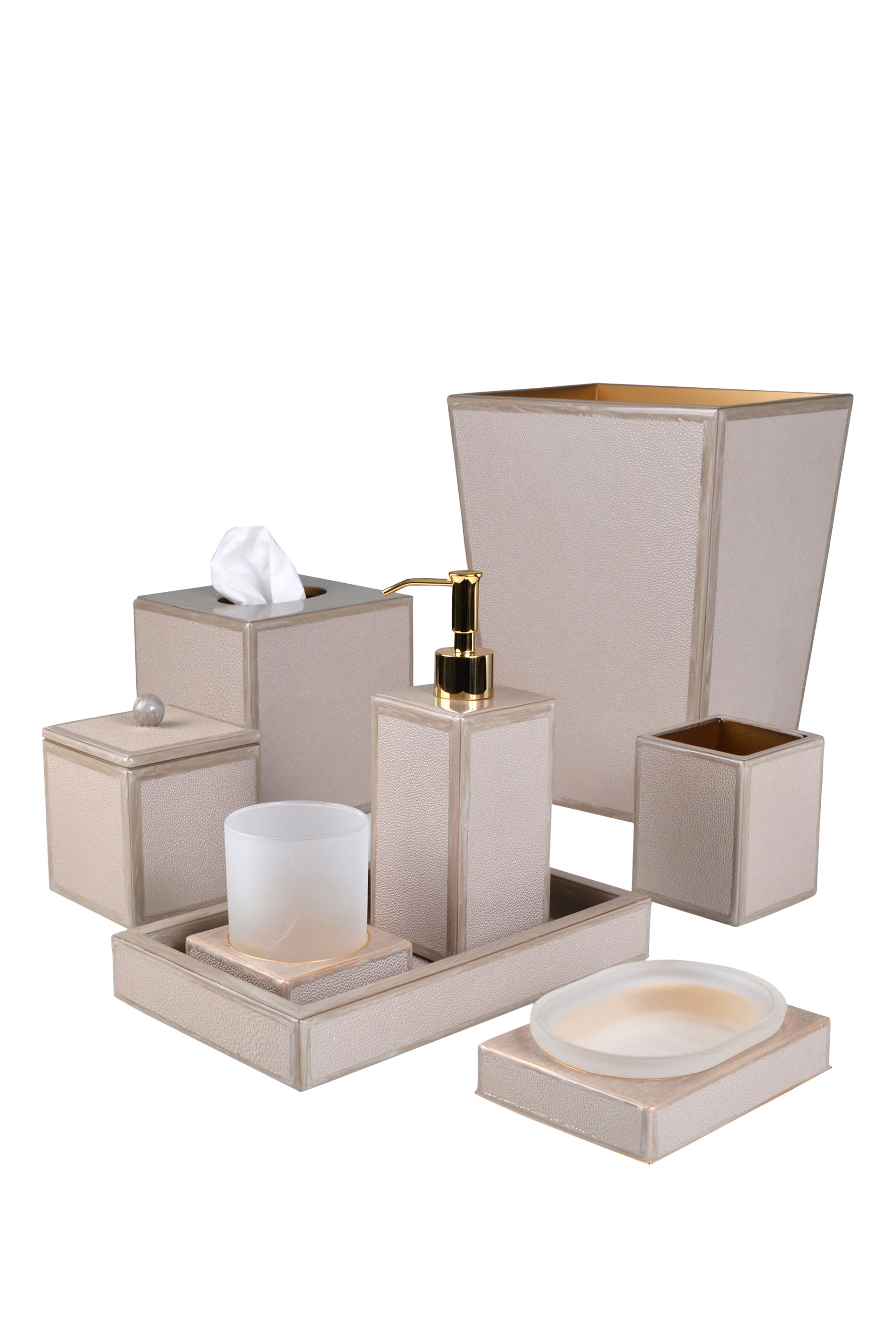 Shagreen Vanity Tray