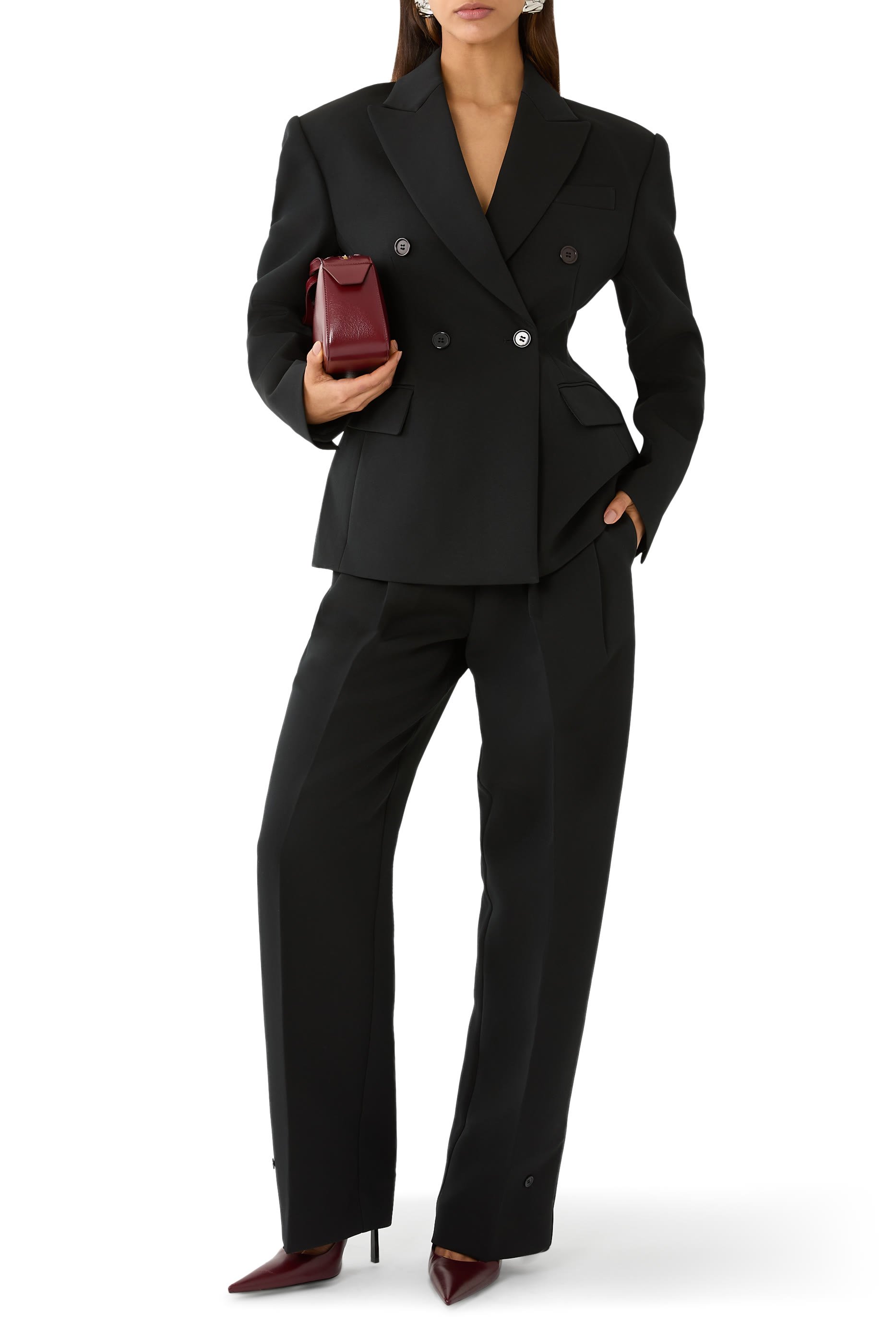 Doyer Pleated Trousers