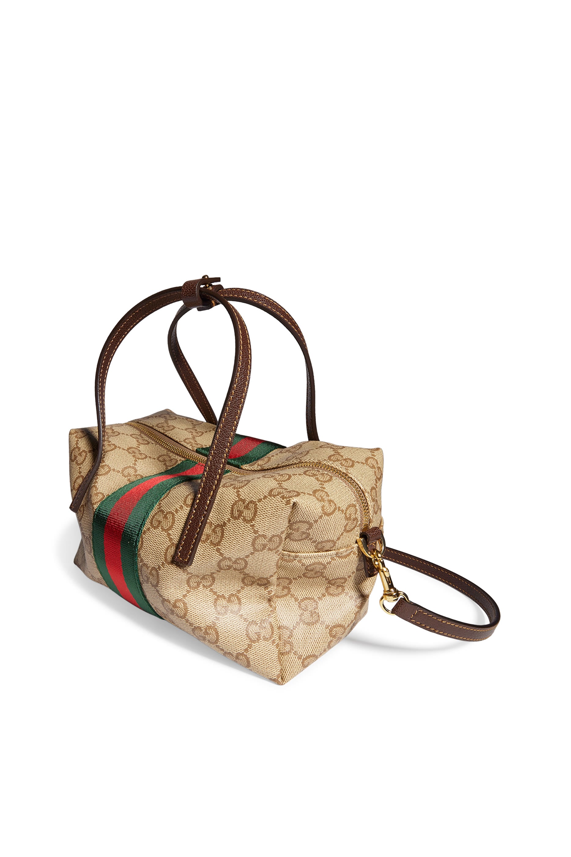 Mini Boston Bag with Web