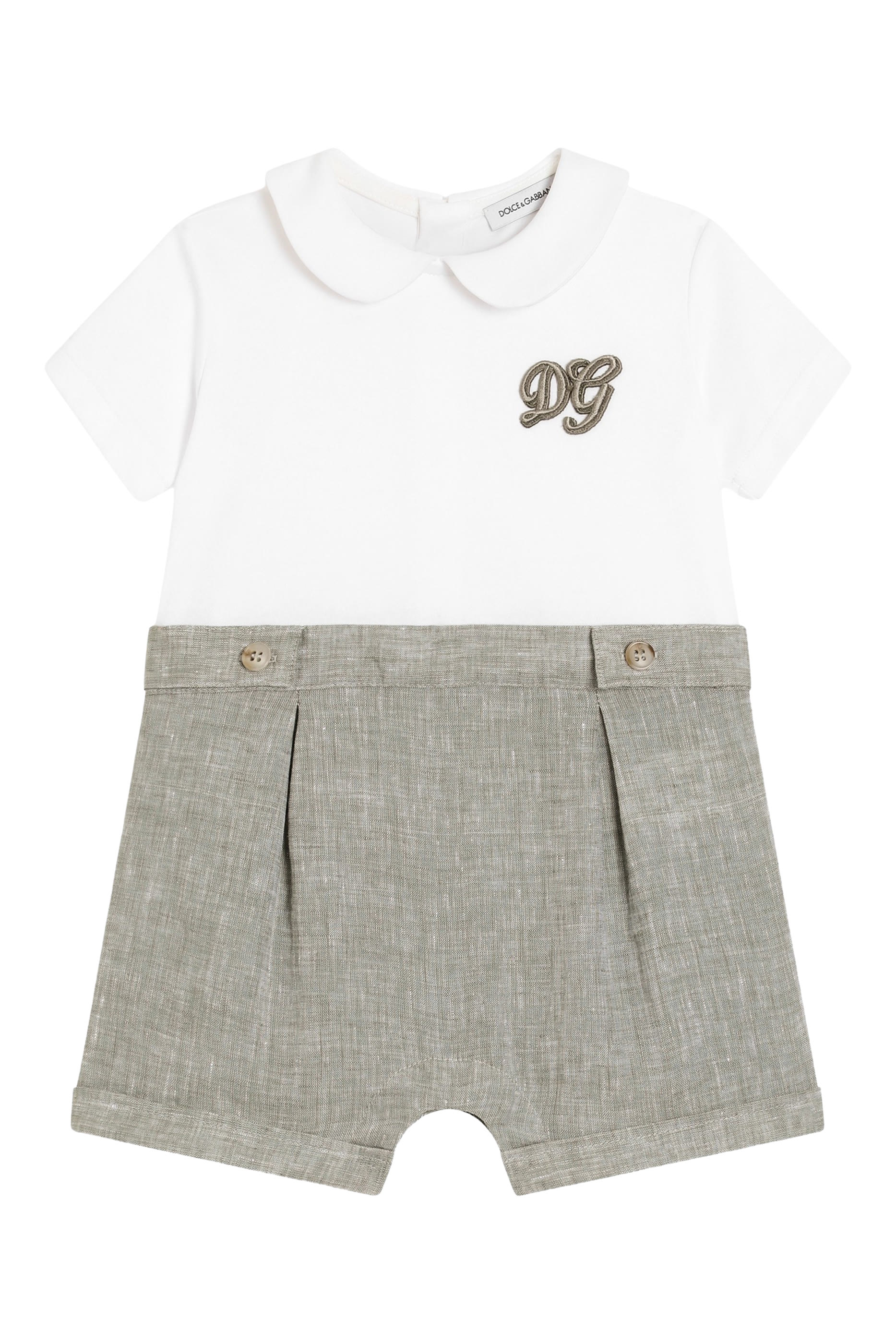 Kids DG Embroidery Romper